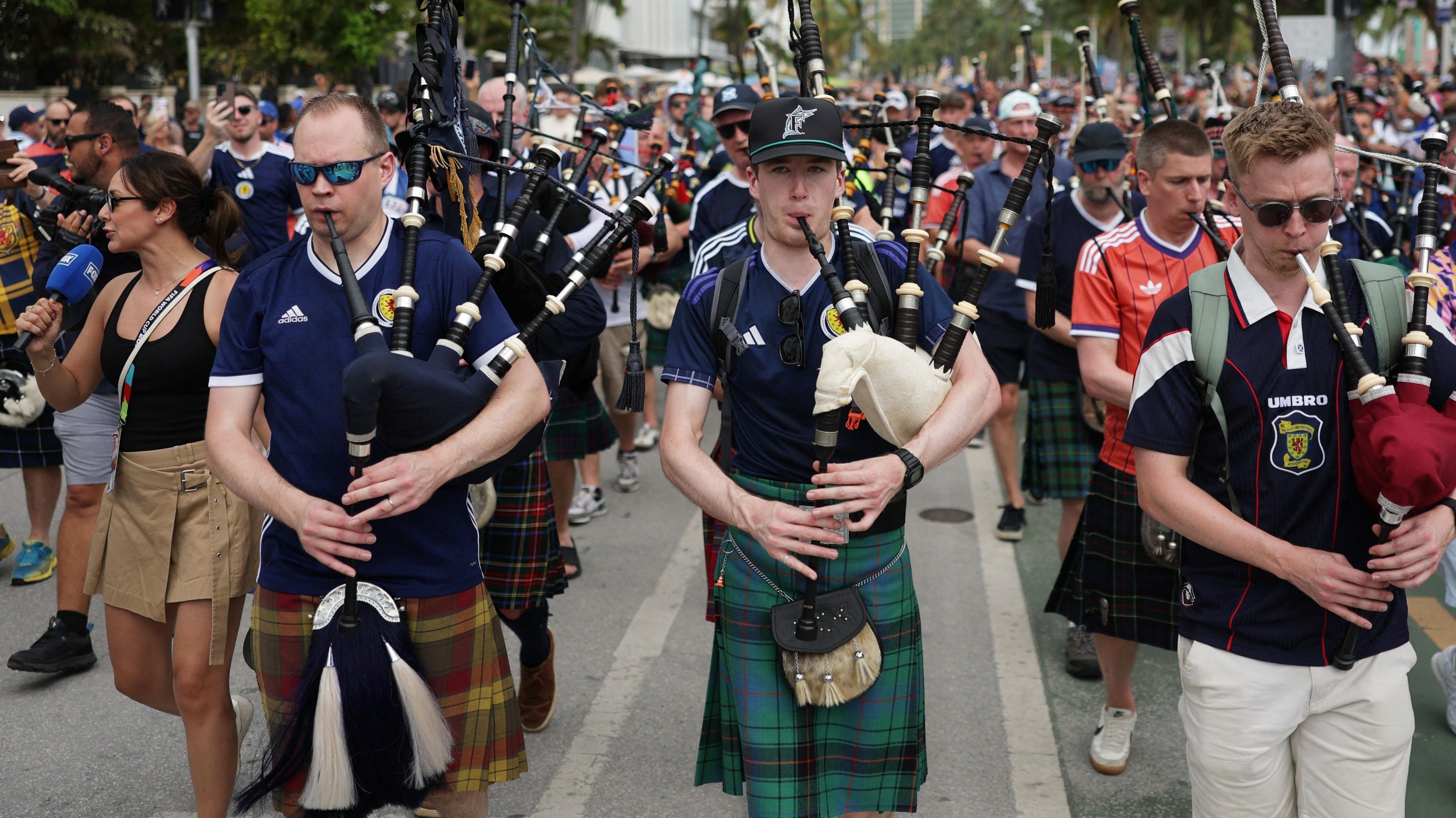 Tartan Army making their mark in Miami Tartan Army making their mark in Miami