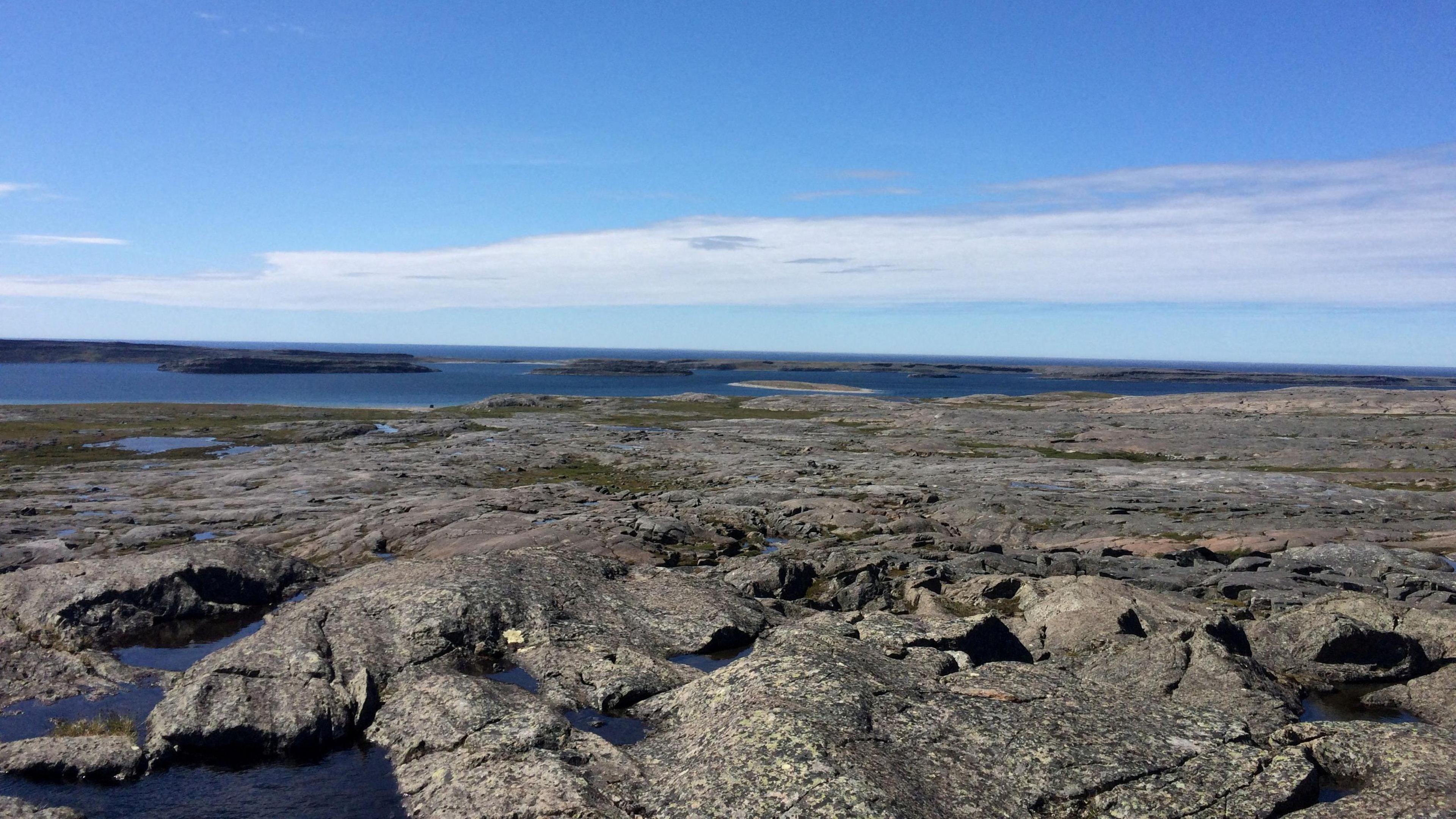 A view from the Nuvvuagittuq greenstone belt