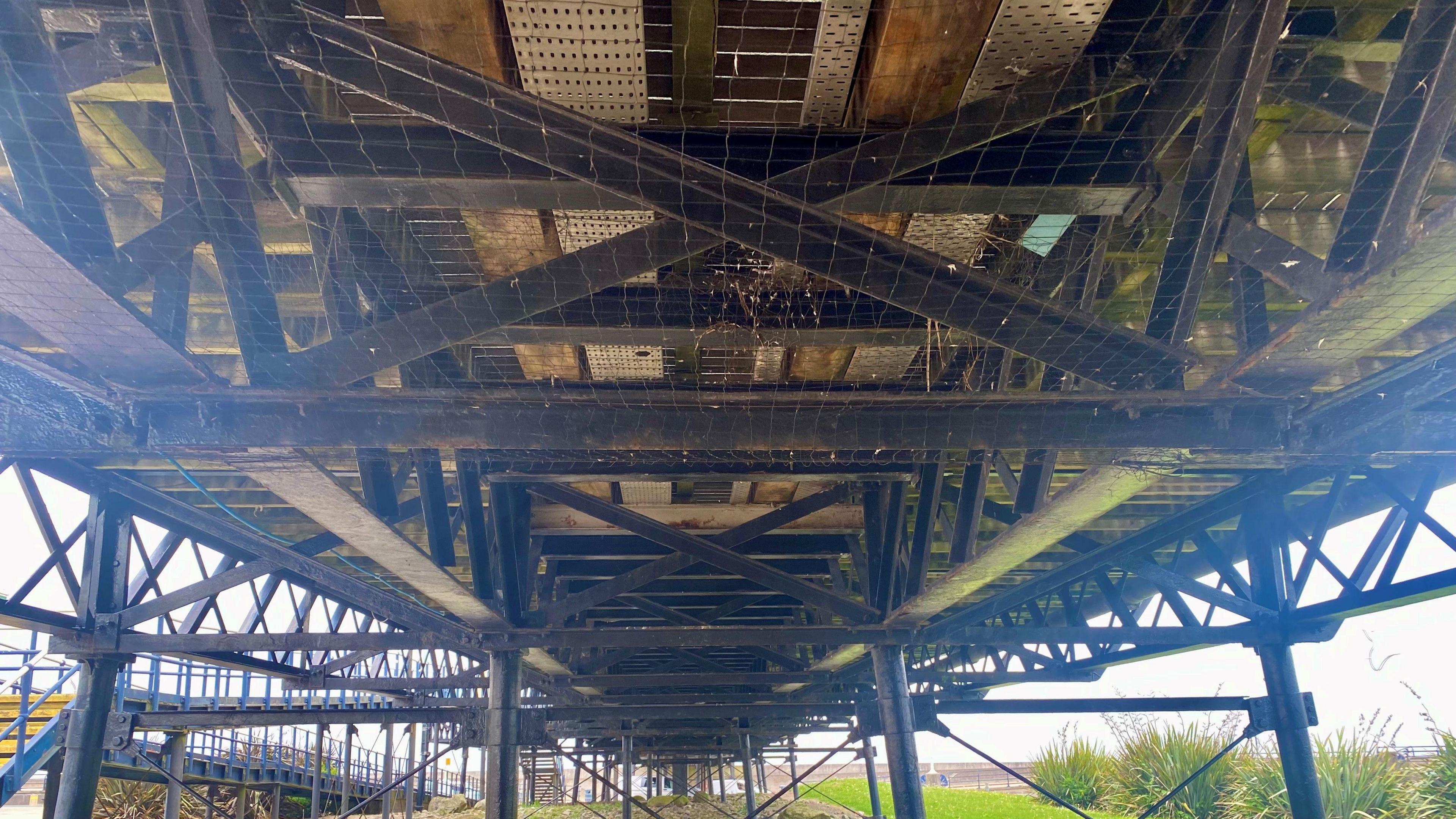 Underneath Southport Pier