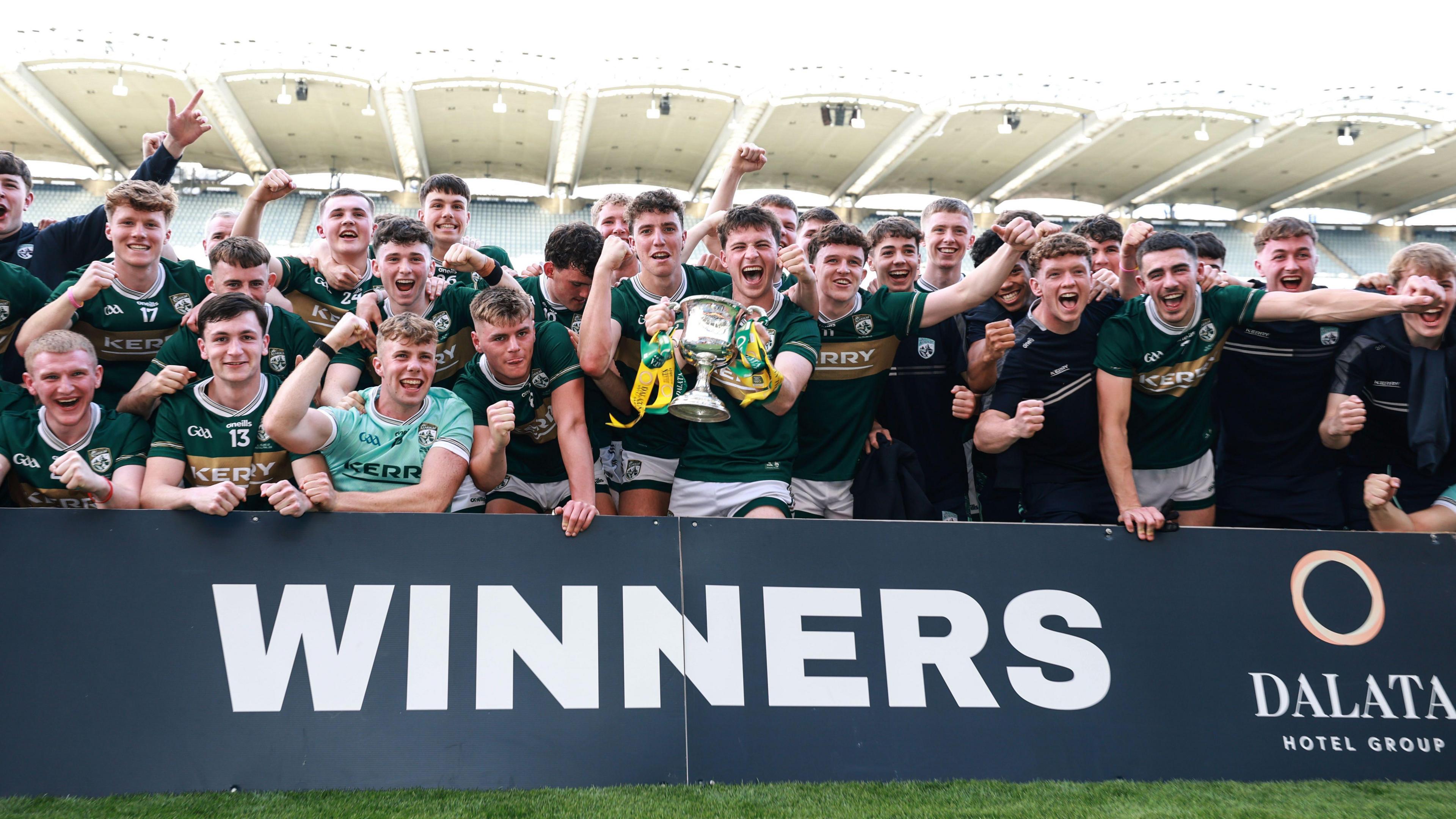 Kerry celebrate All-Ireland win