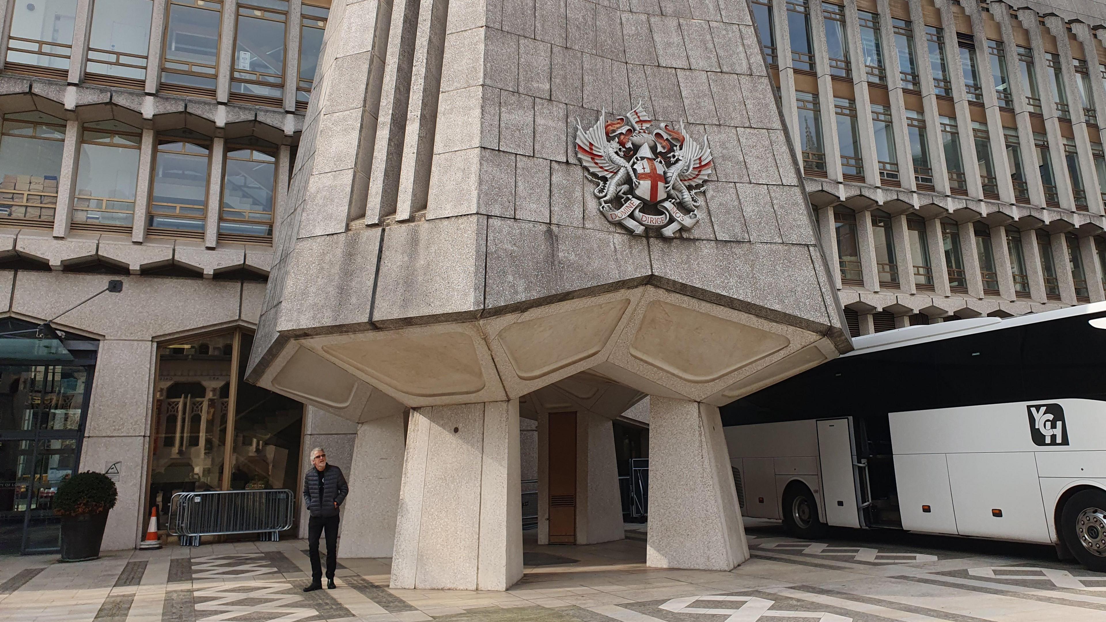 Guildhall building in the City of London