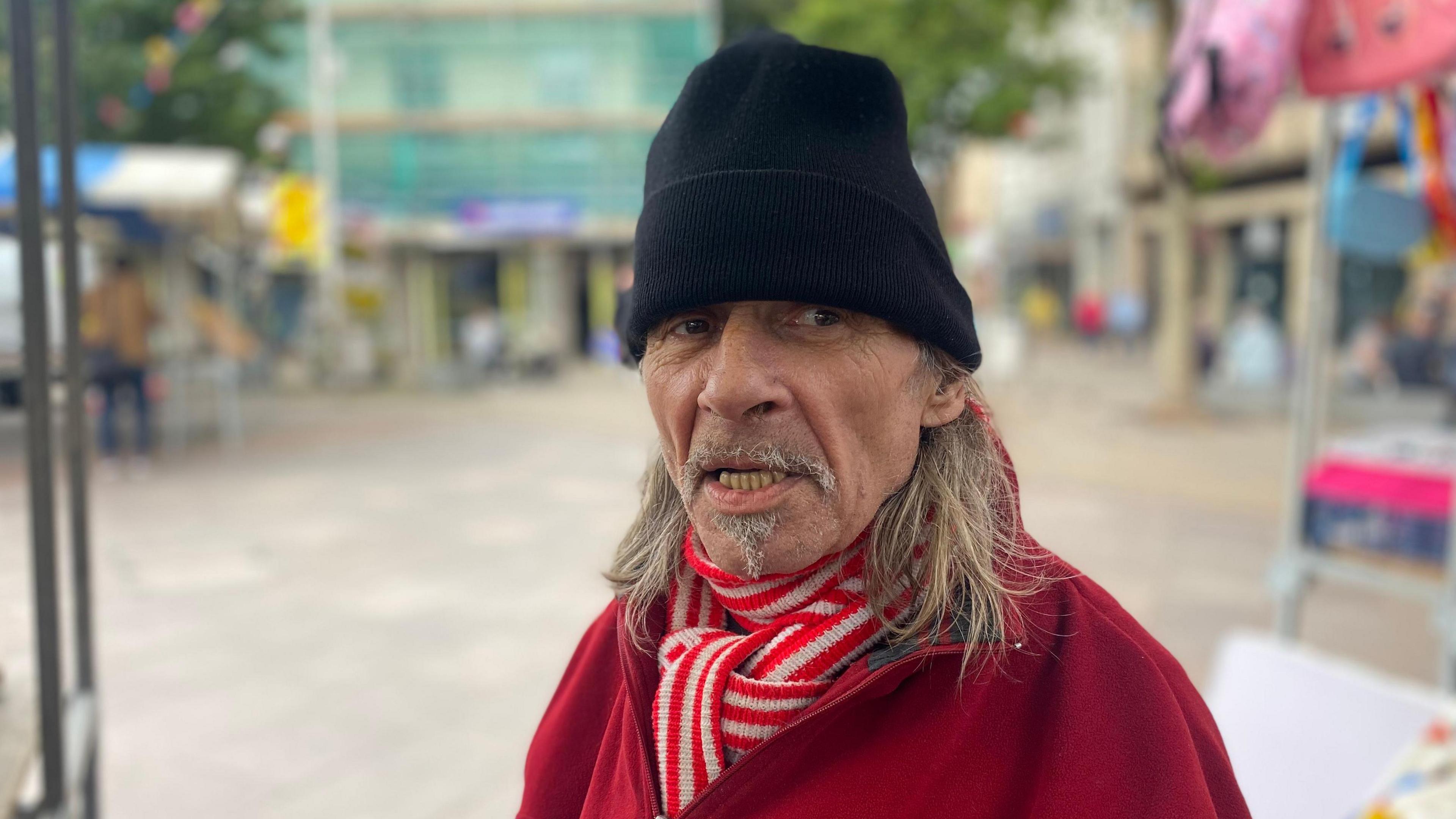 Mansfield town market trader Alan Walker