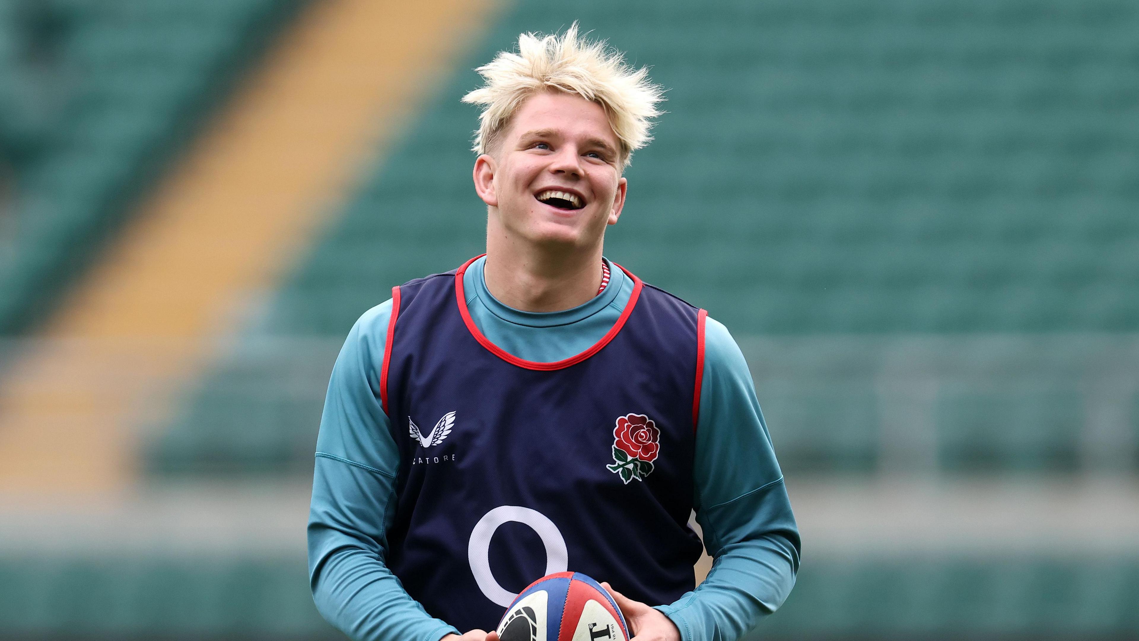 Henry Pollock pictured during England's captain's run
