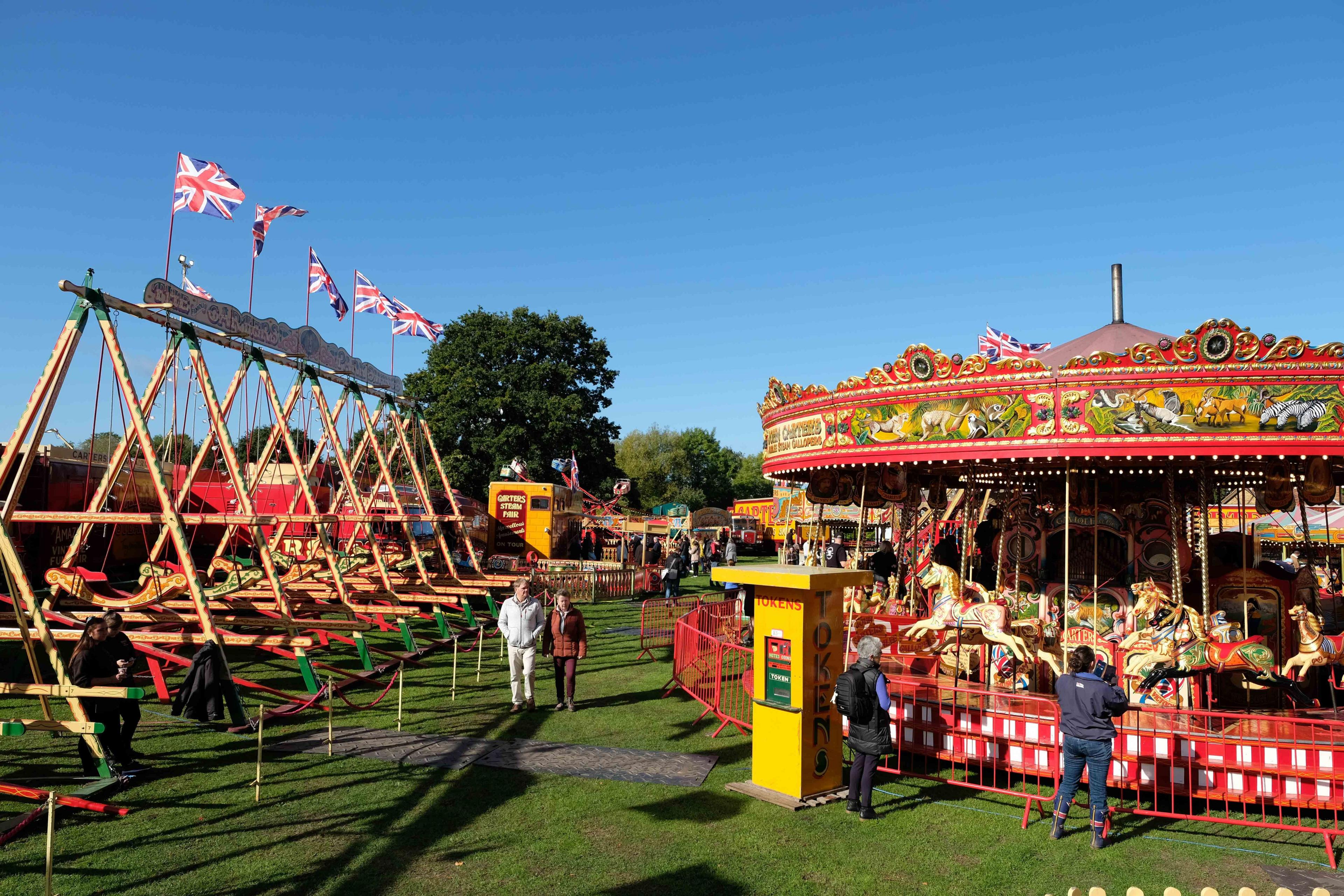 carters steam fair rides