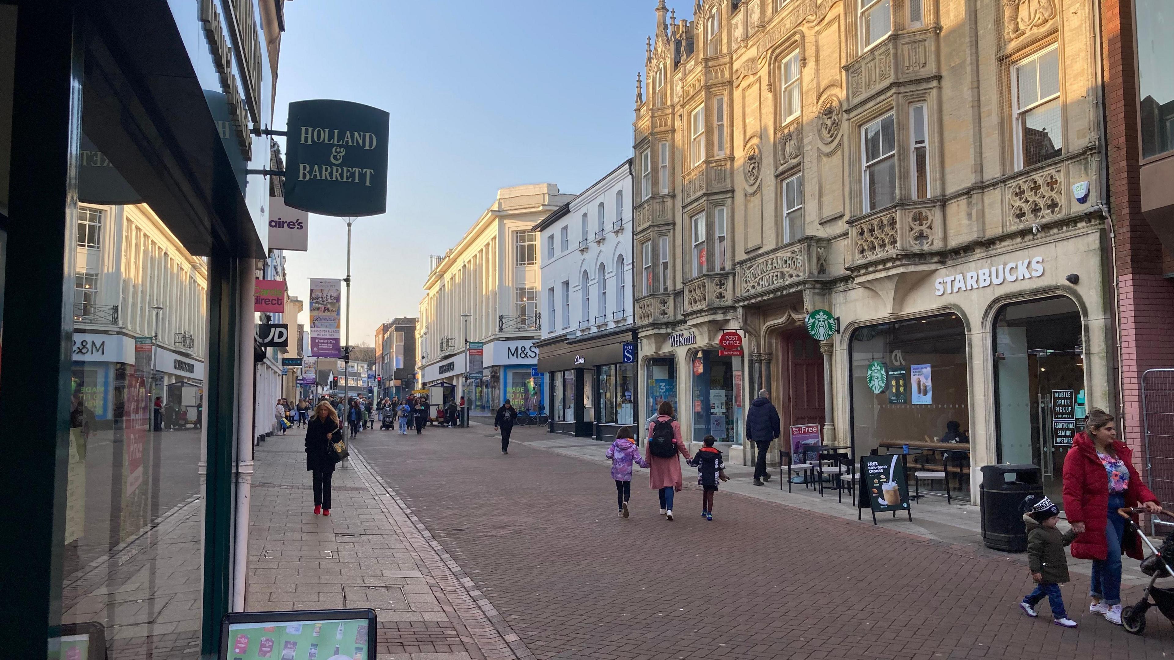 Ipswich town centre