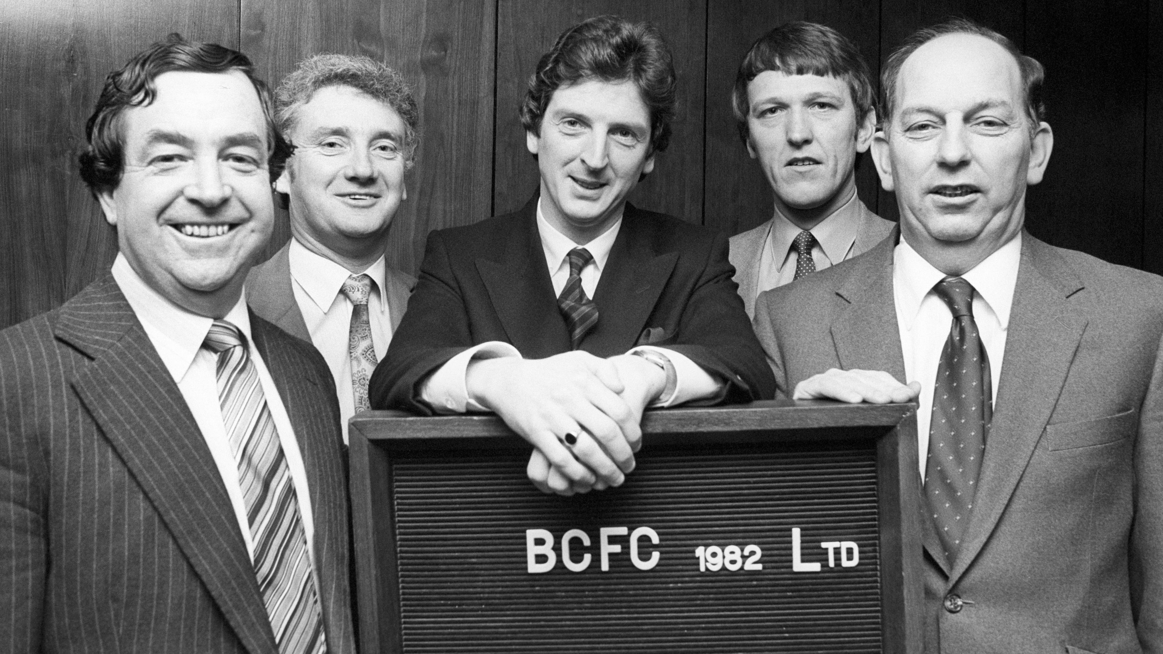 Roy Hodgson pictured at Bristol City in 1982