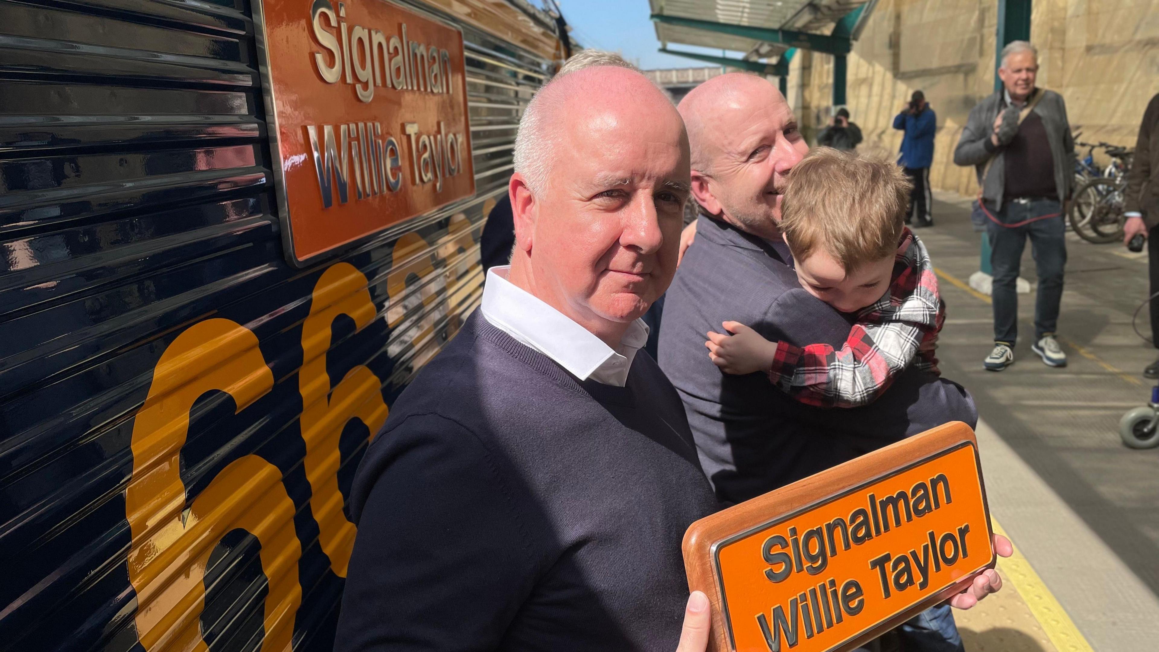 Locomotive named after signalman Bill Taylor