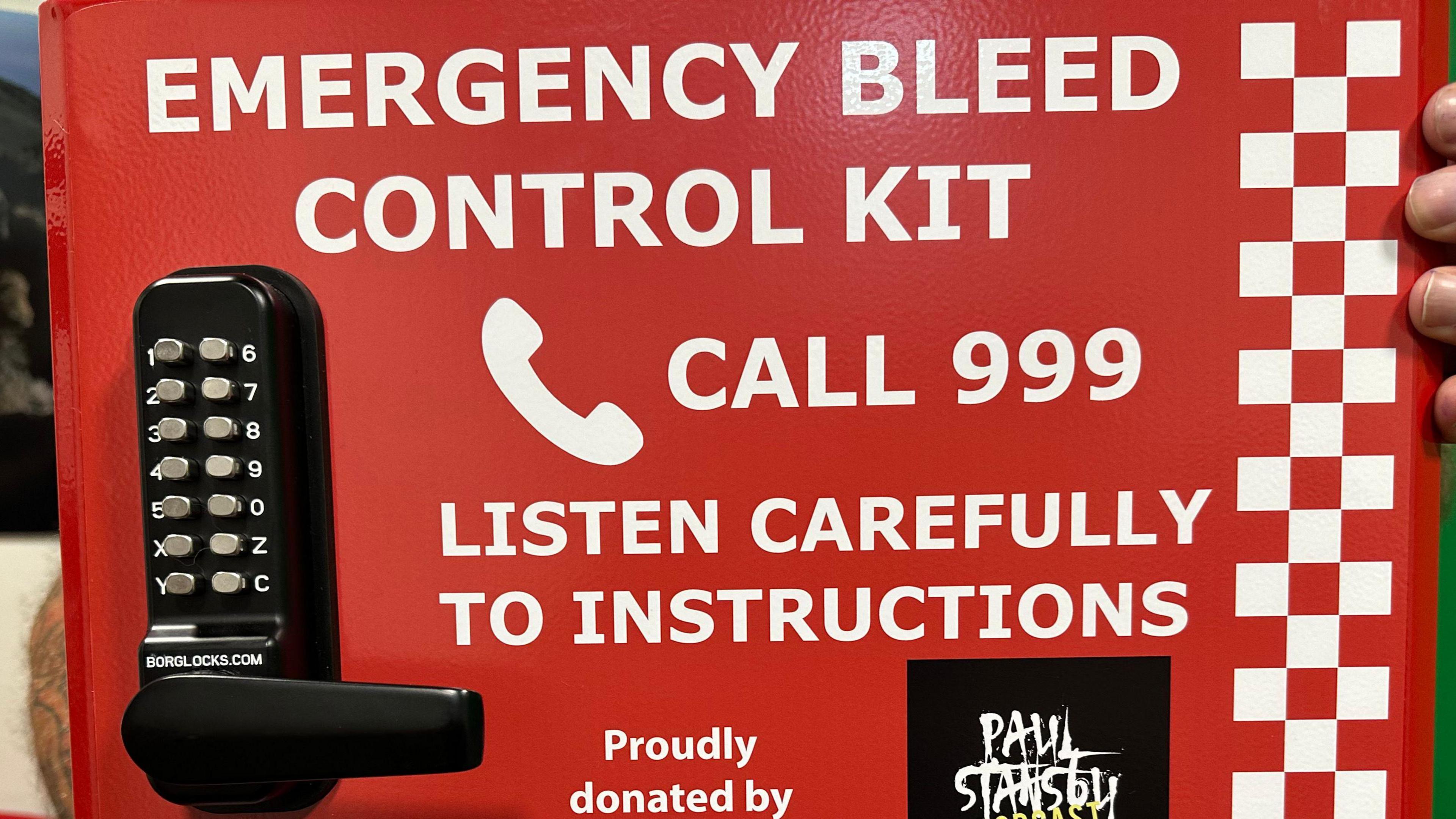 An emergency bleed control kit