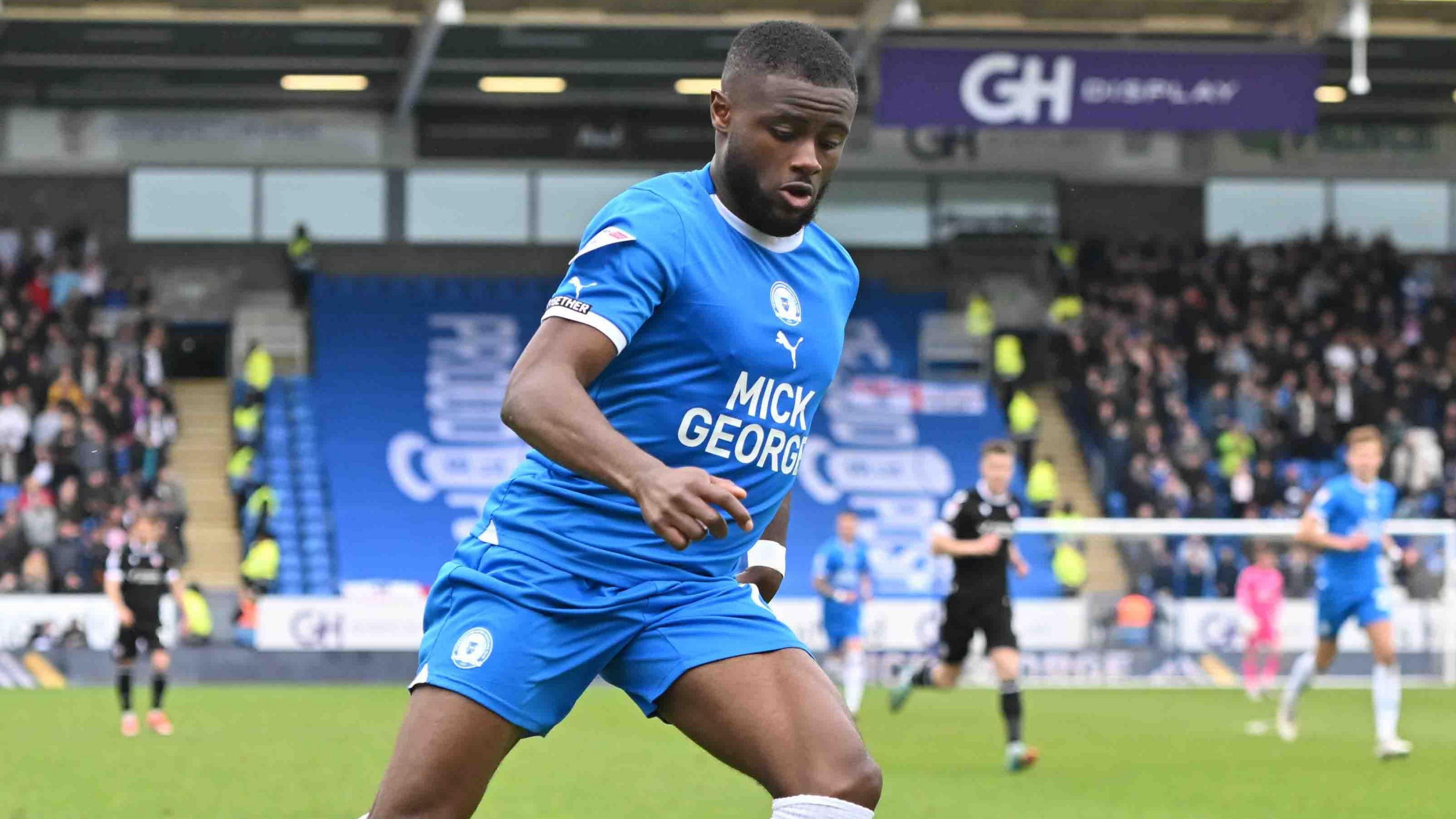 Peterborough winger David Ajiboye