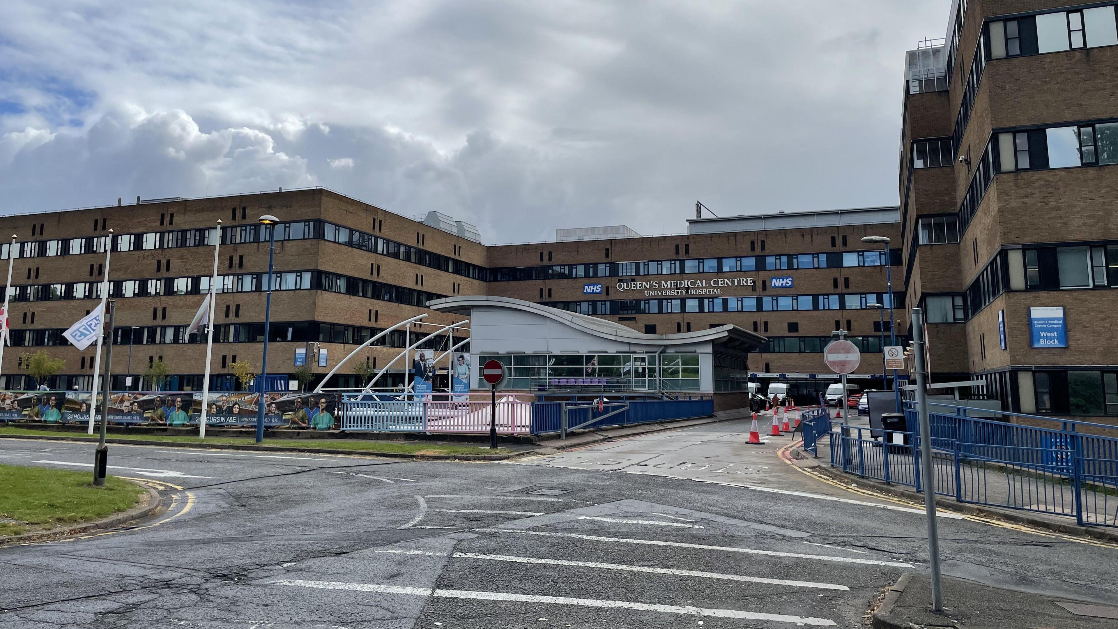 A general view of the Queen's Medical Centre in Nottingham