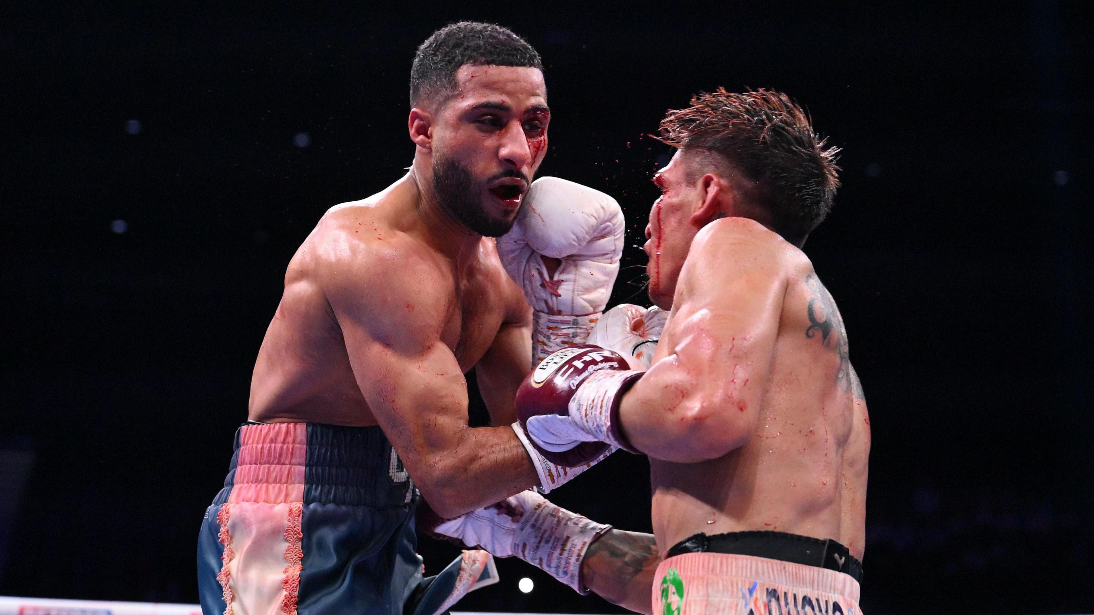 Rodriguez lands a punch against Yafai