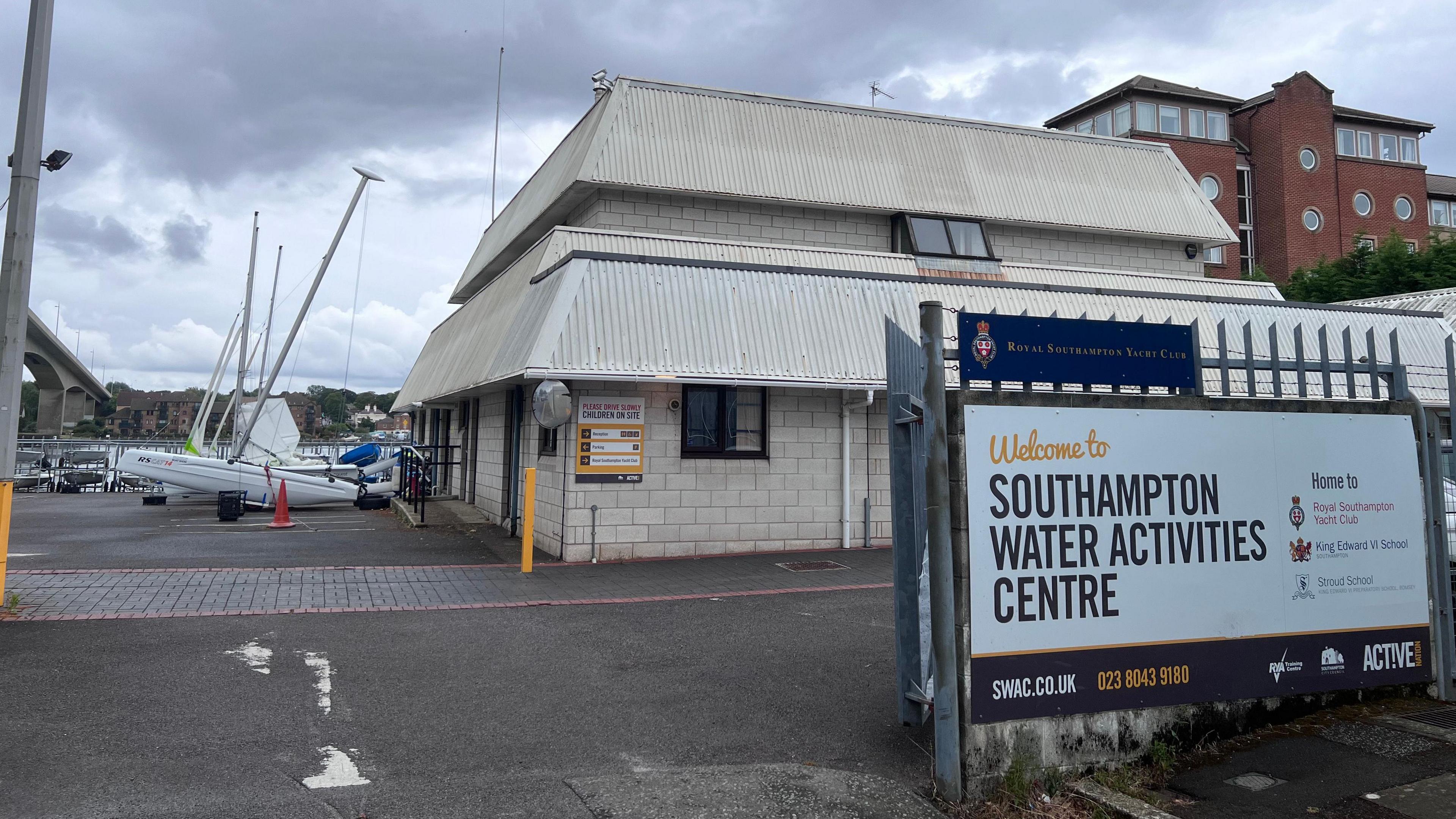 Exterior view of Southampton Water Activities Centre 