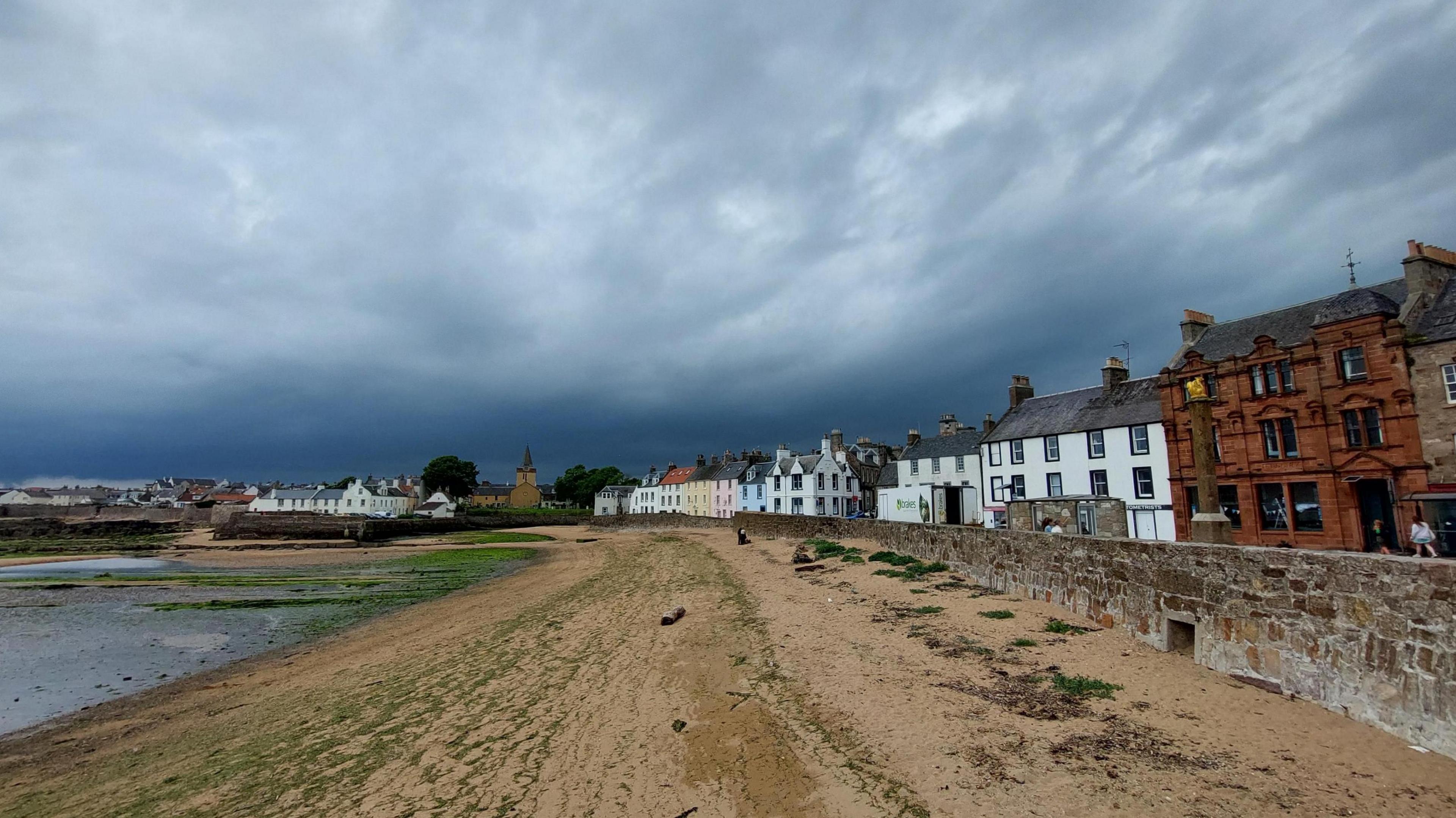 Anstruther on a rainy day