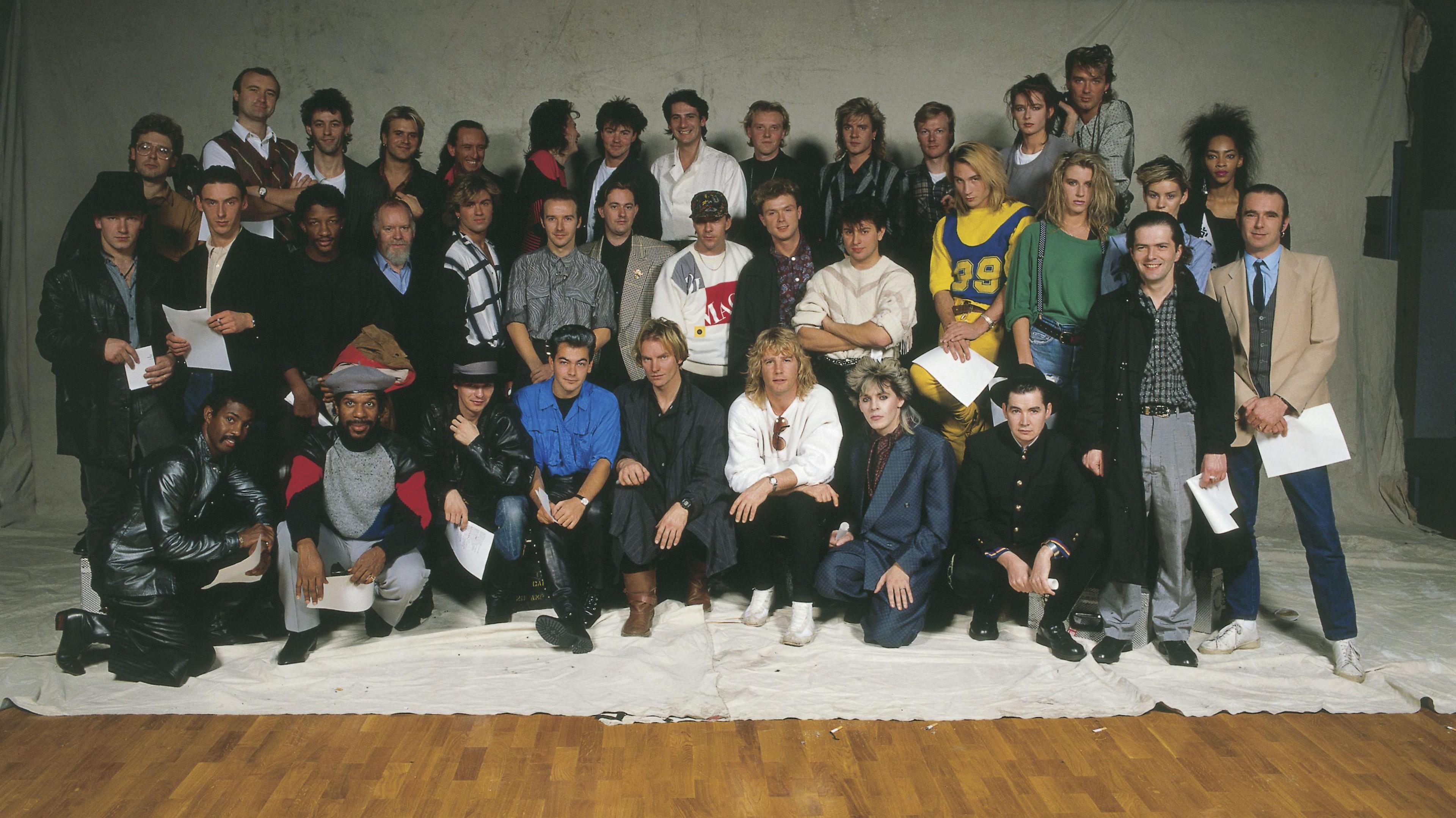 band aid 1984 artists