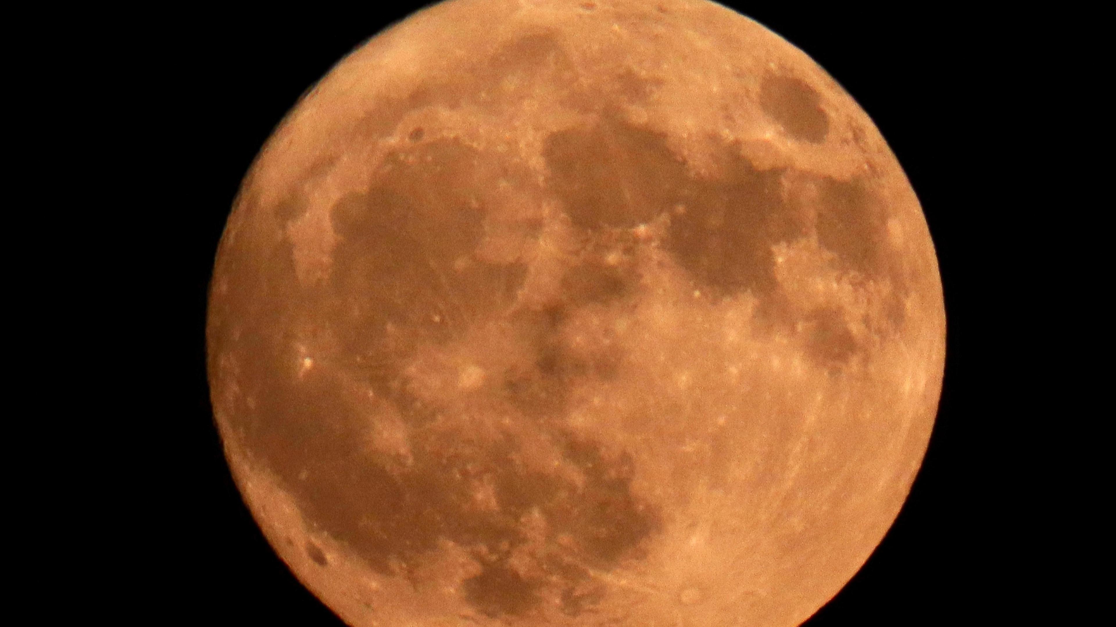 The almost full strawberry moon