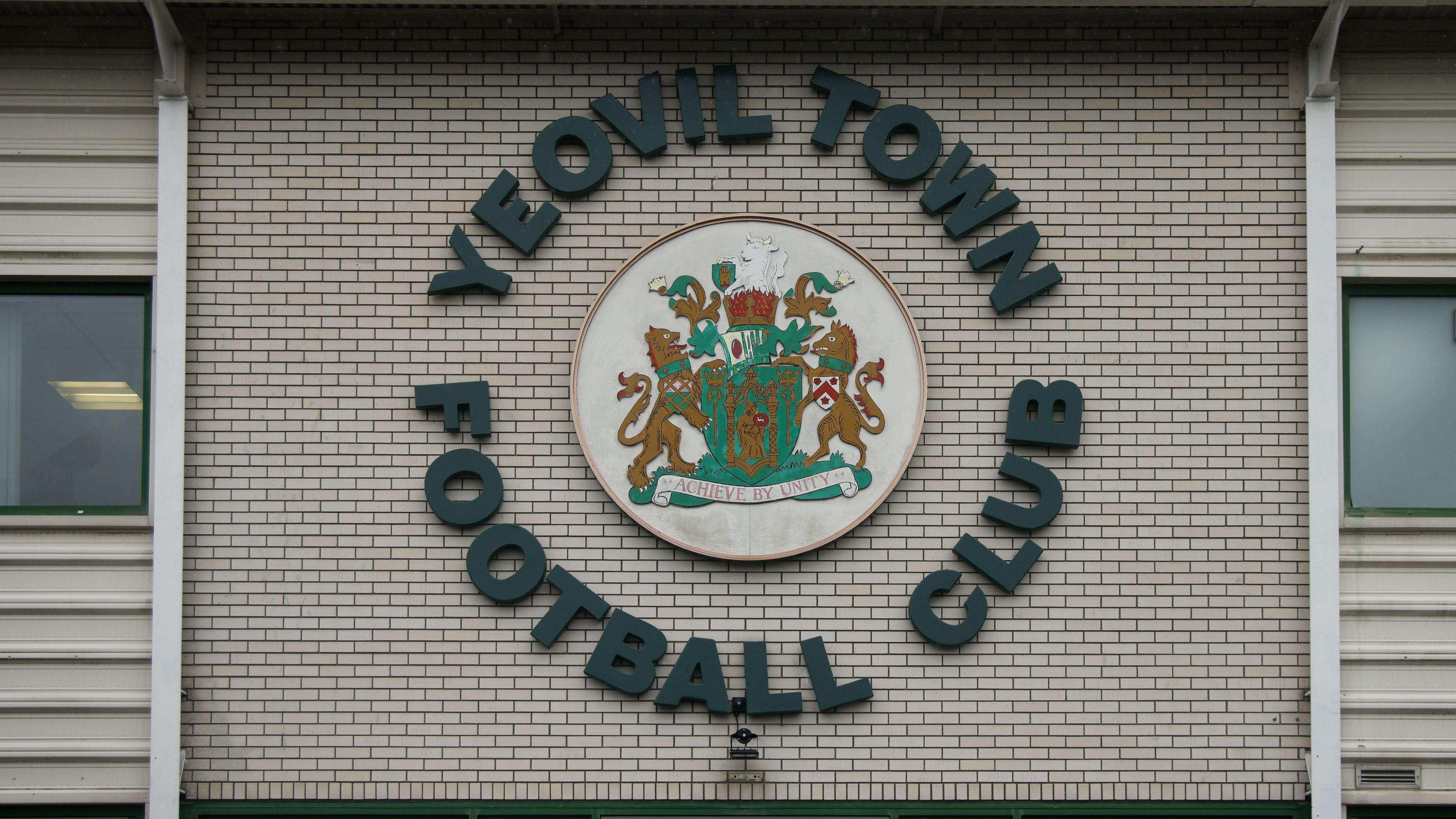 A general view outside Huish Park, home to Yeovil Town