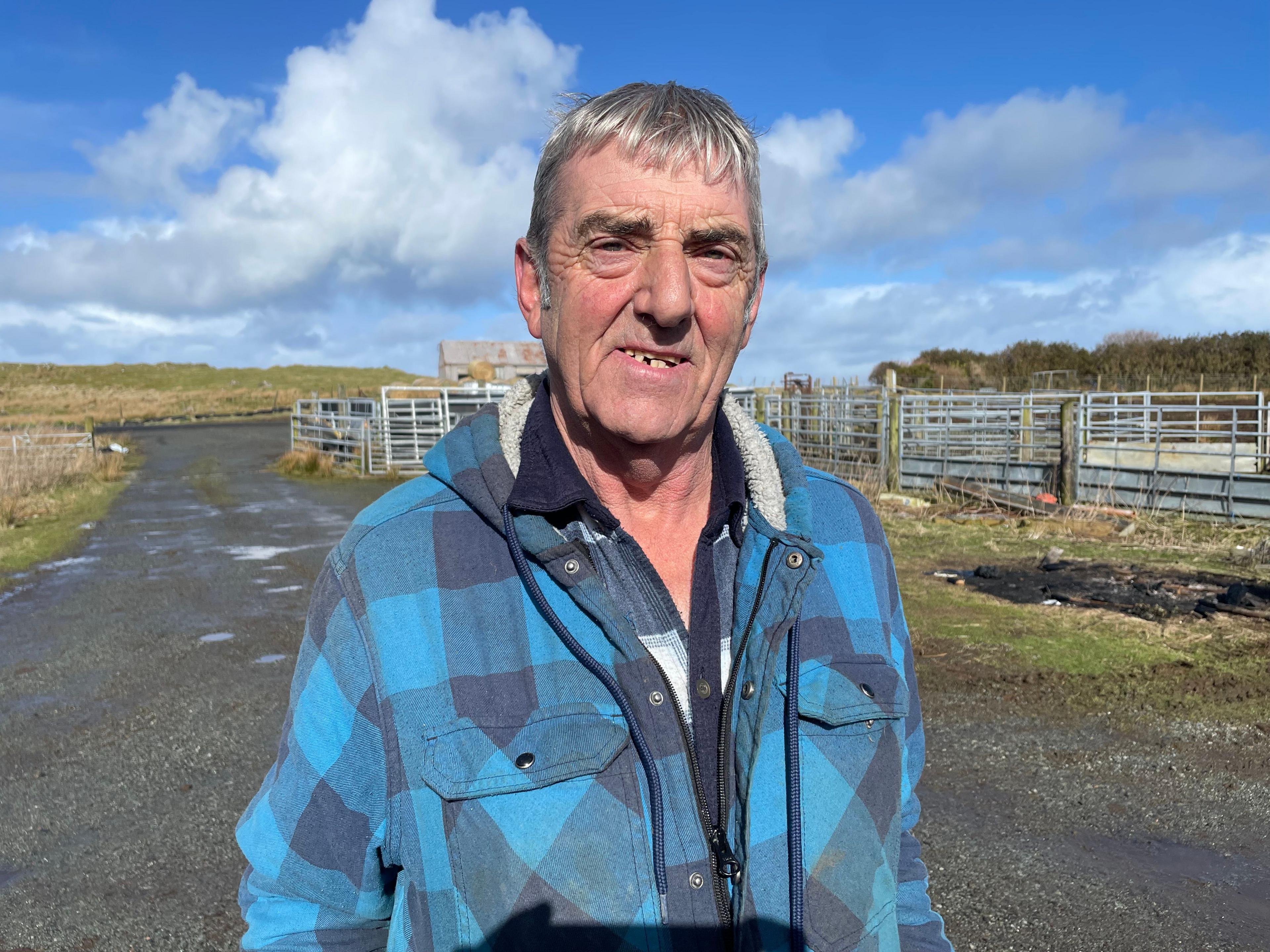 Dòmhnall MacLeòid, croitear an ceann a tuath an Eilein Sgitheanaich