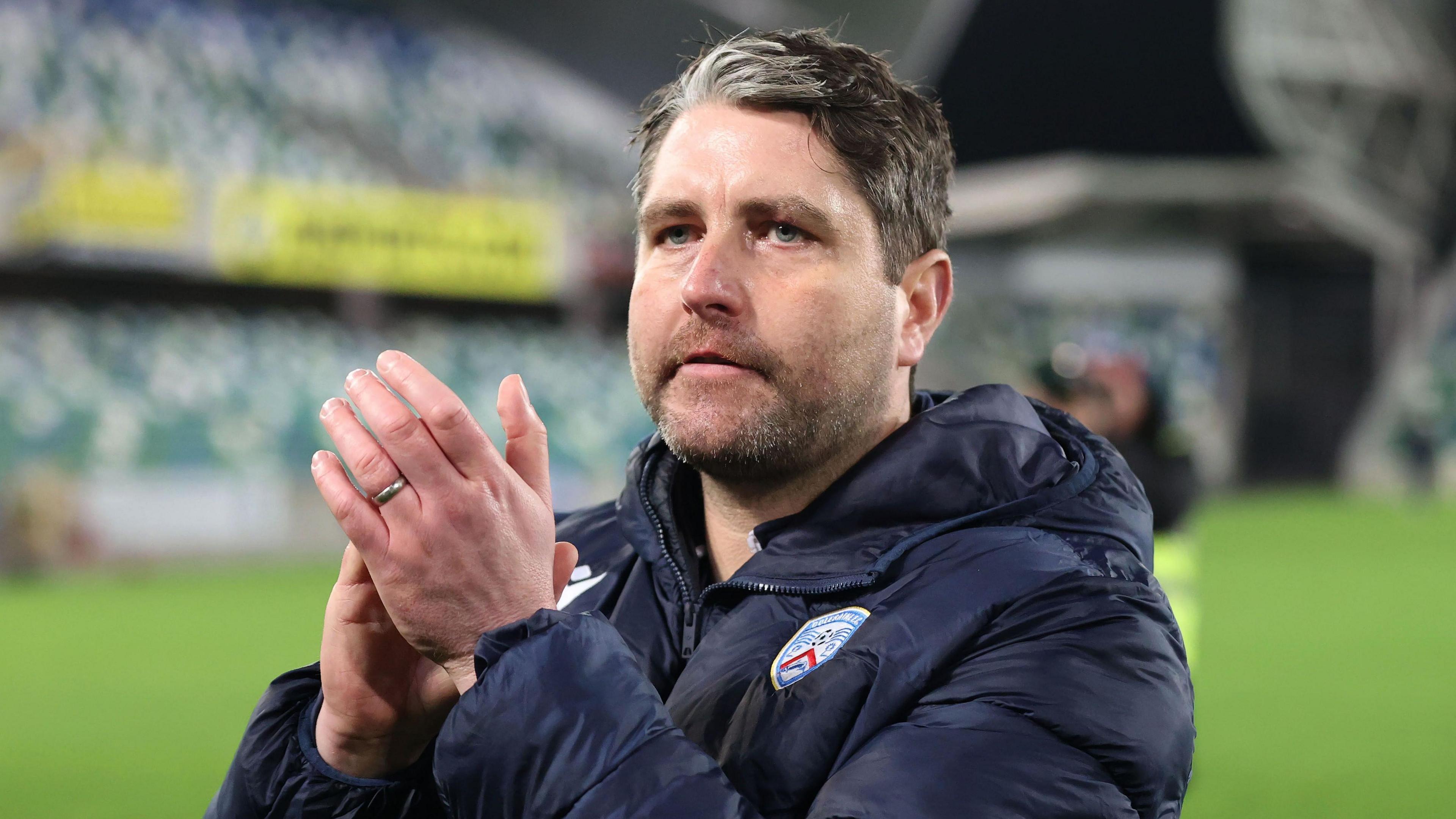 Coleraine boss Ruaidhri Higgins