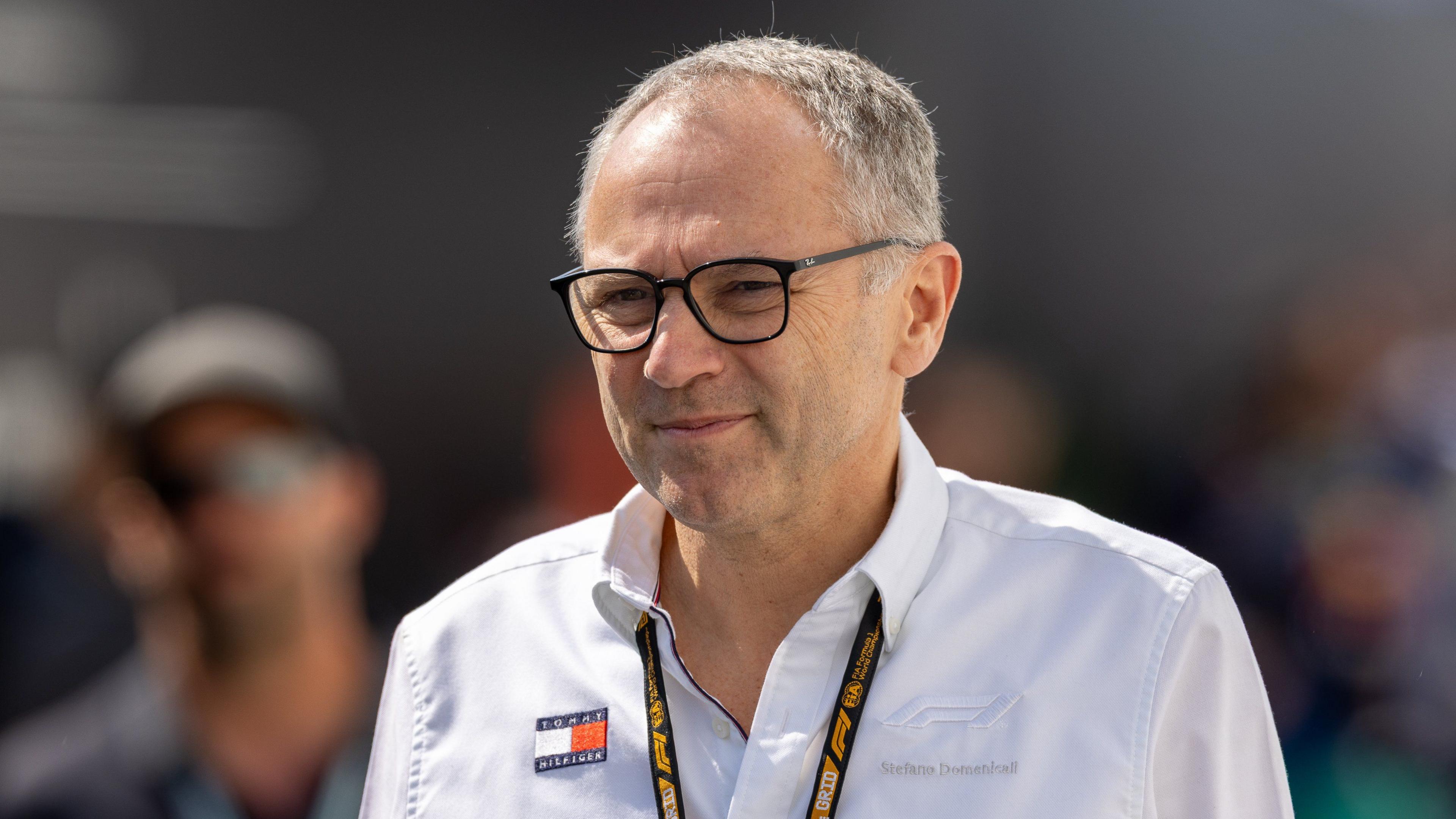 Formula 1 president Stefano Domenicali attending the Canadian Grand Prix