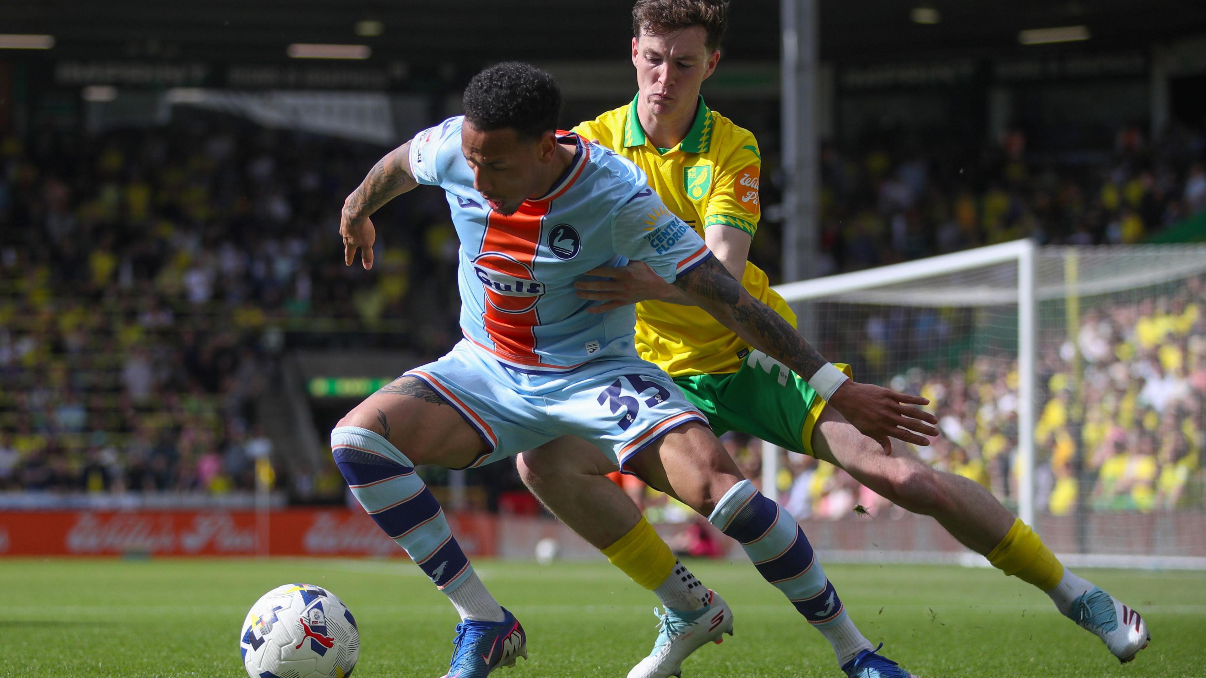 Swansea's Ronald in possession at Norwich 