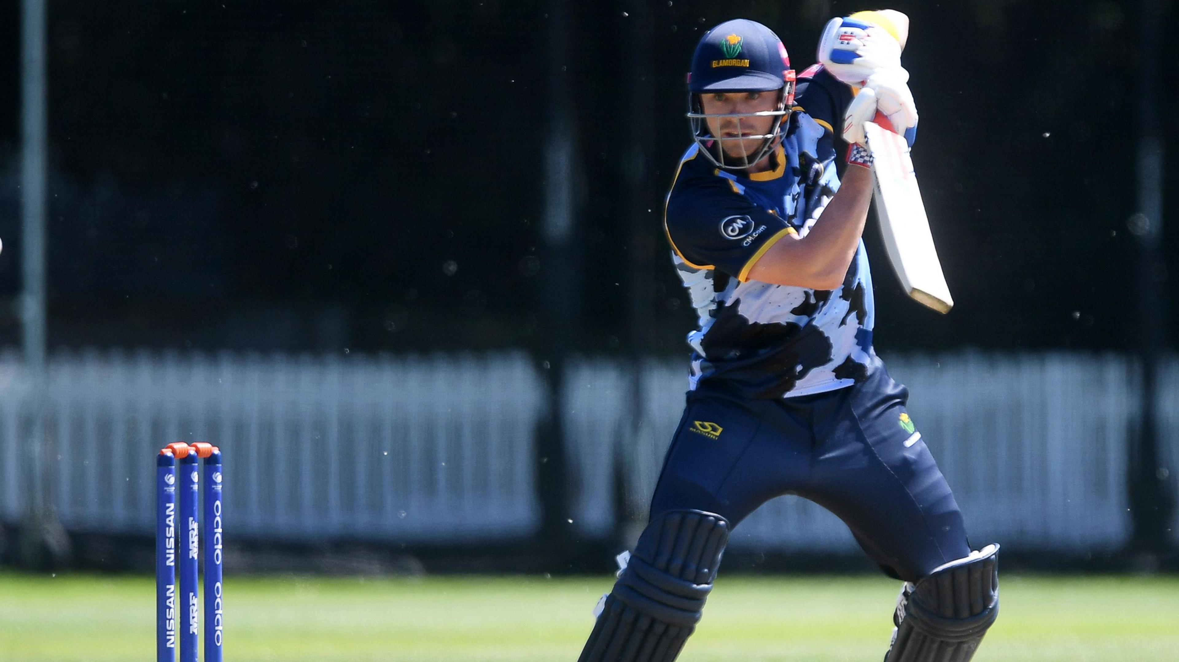 Dan Douthwaite batting