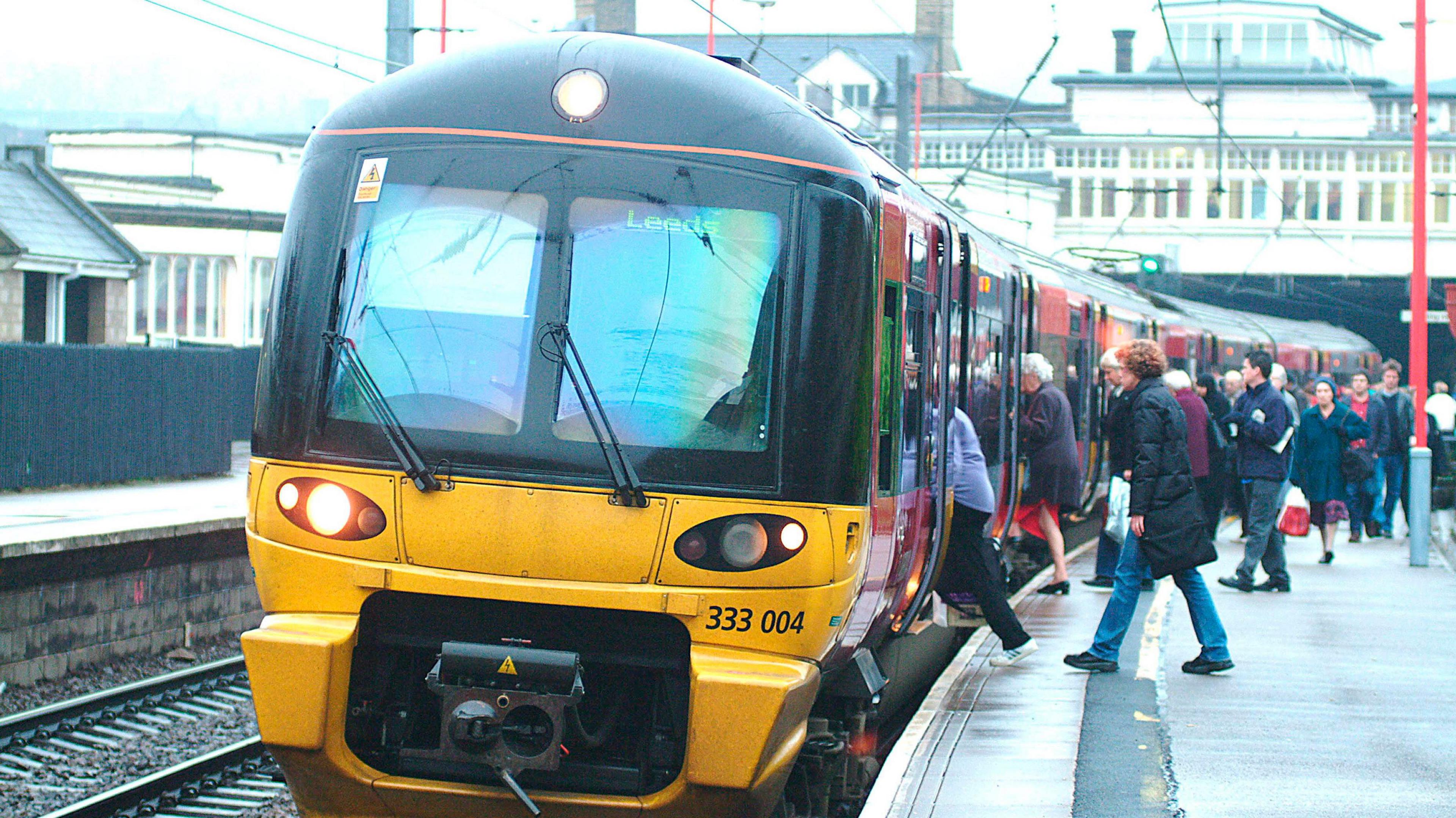 A Leeds-bound Northern train service