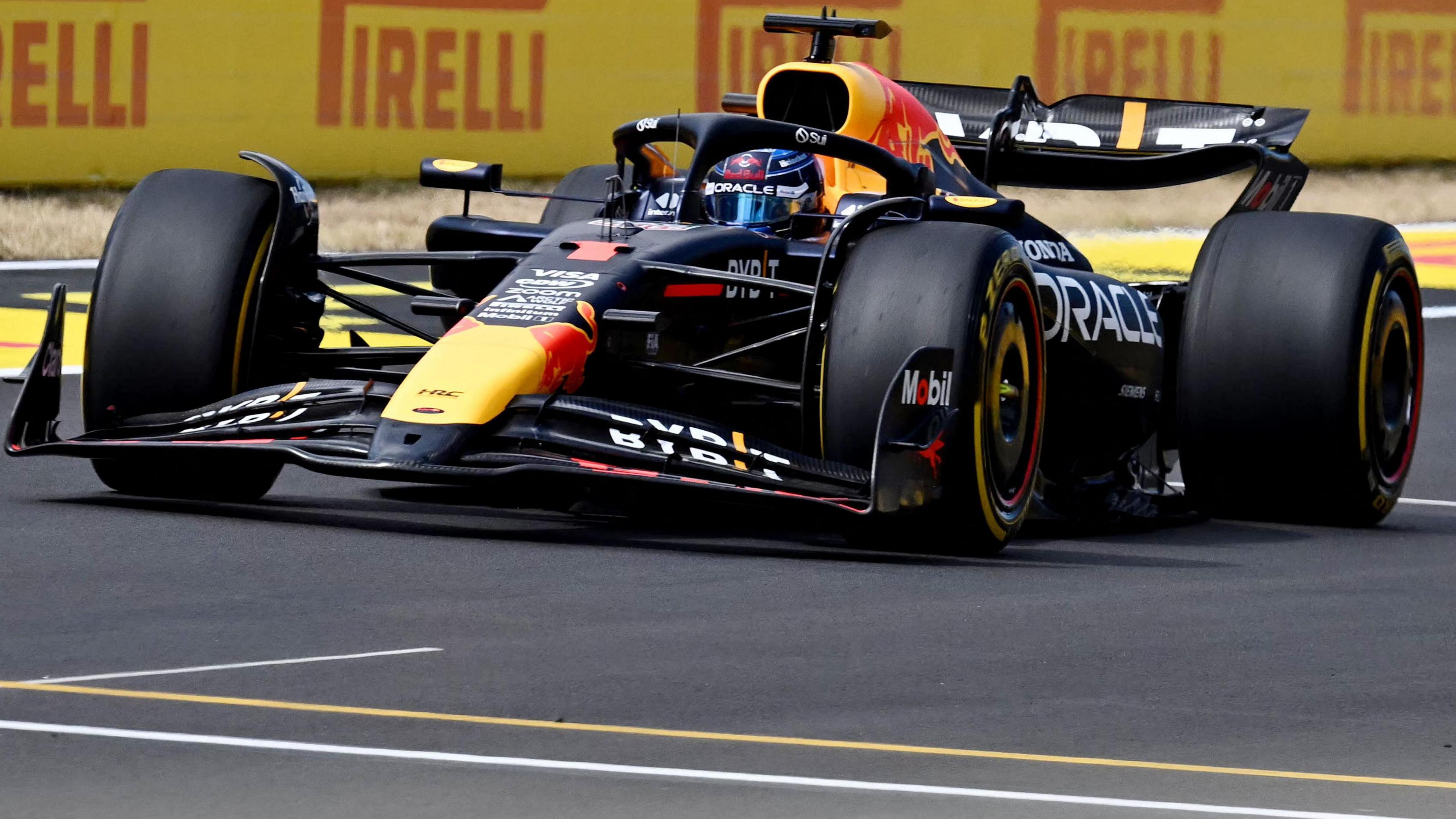 Max Verstappen during the US Grand Prix sprint