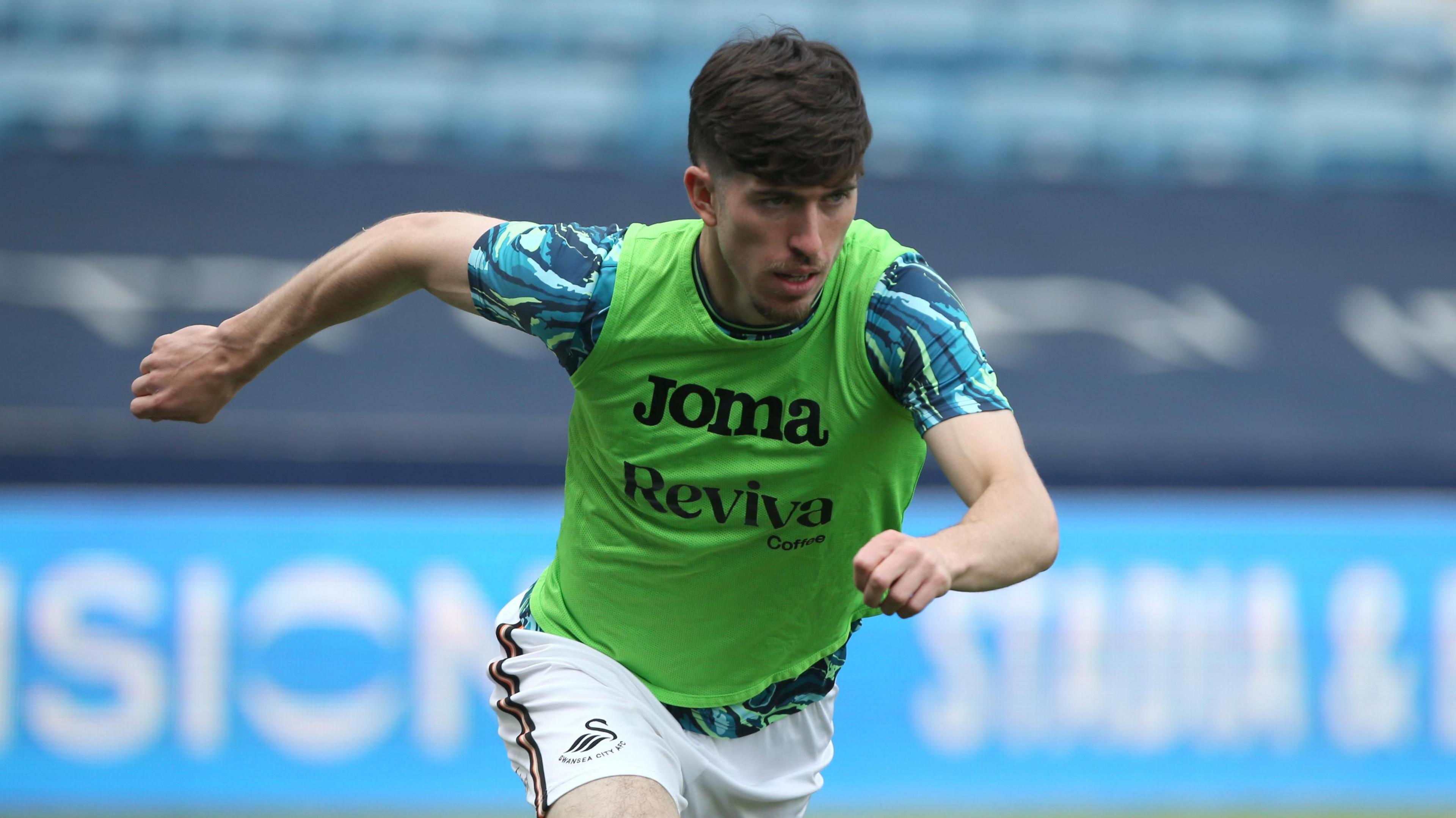 Josh Key in Swansea training