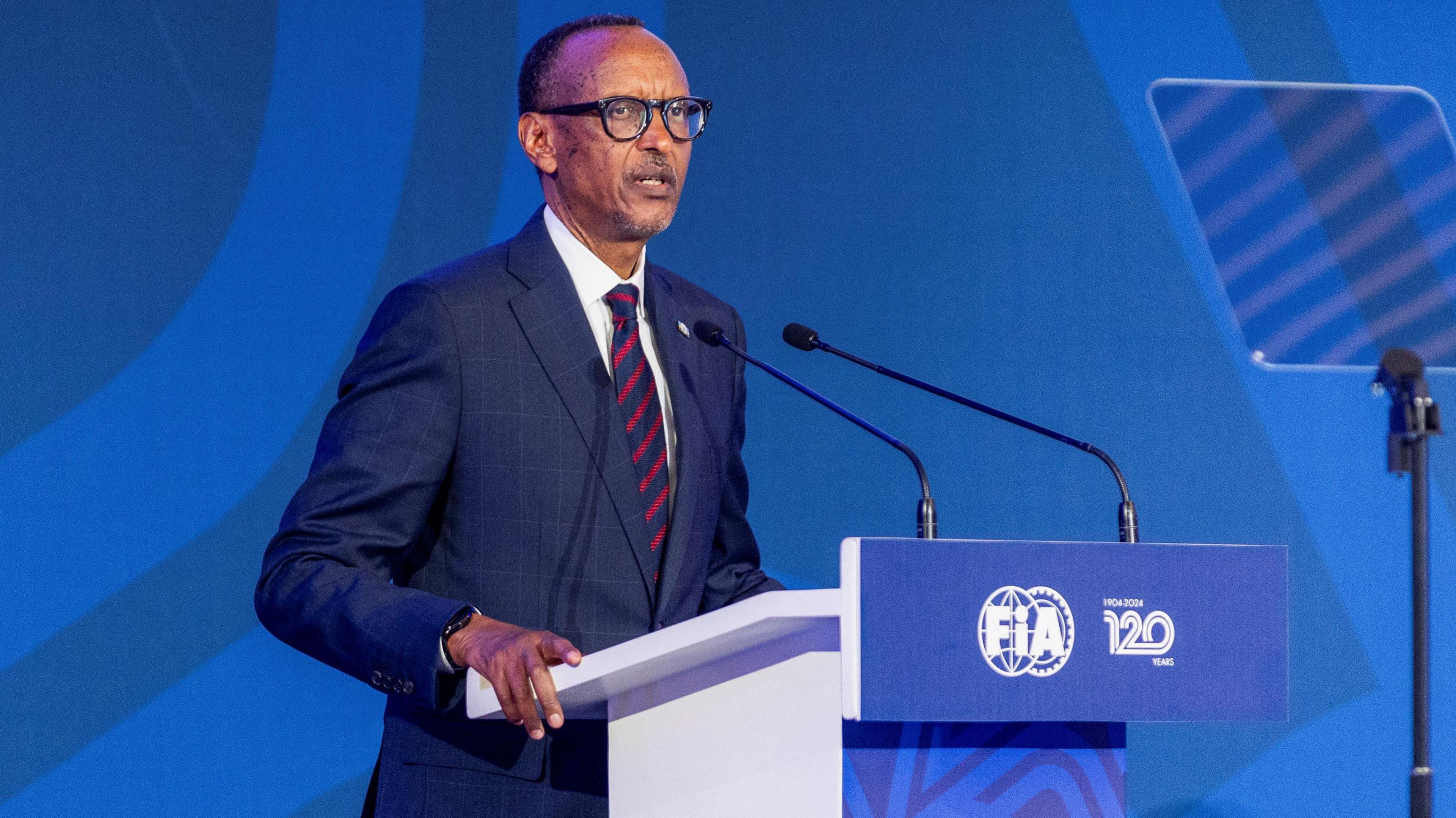 Rwanda president Paul Kagame 