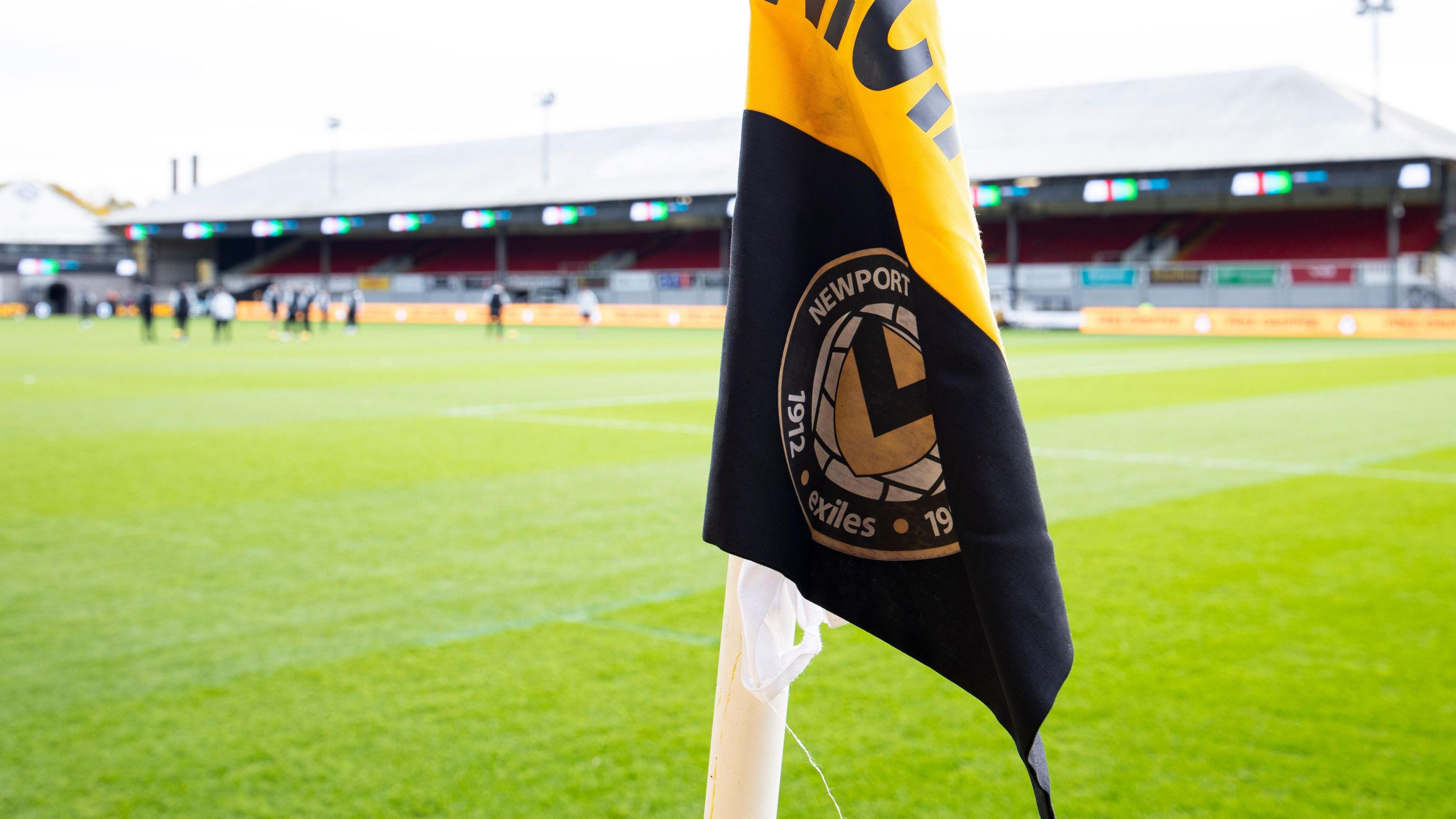 Rodney Parade corner flag