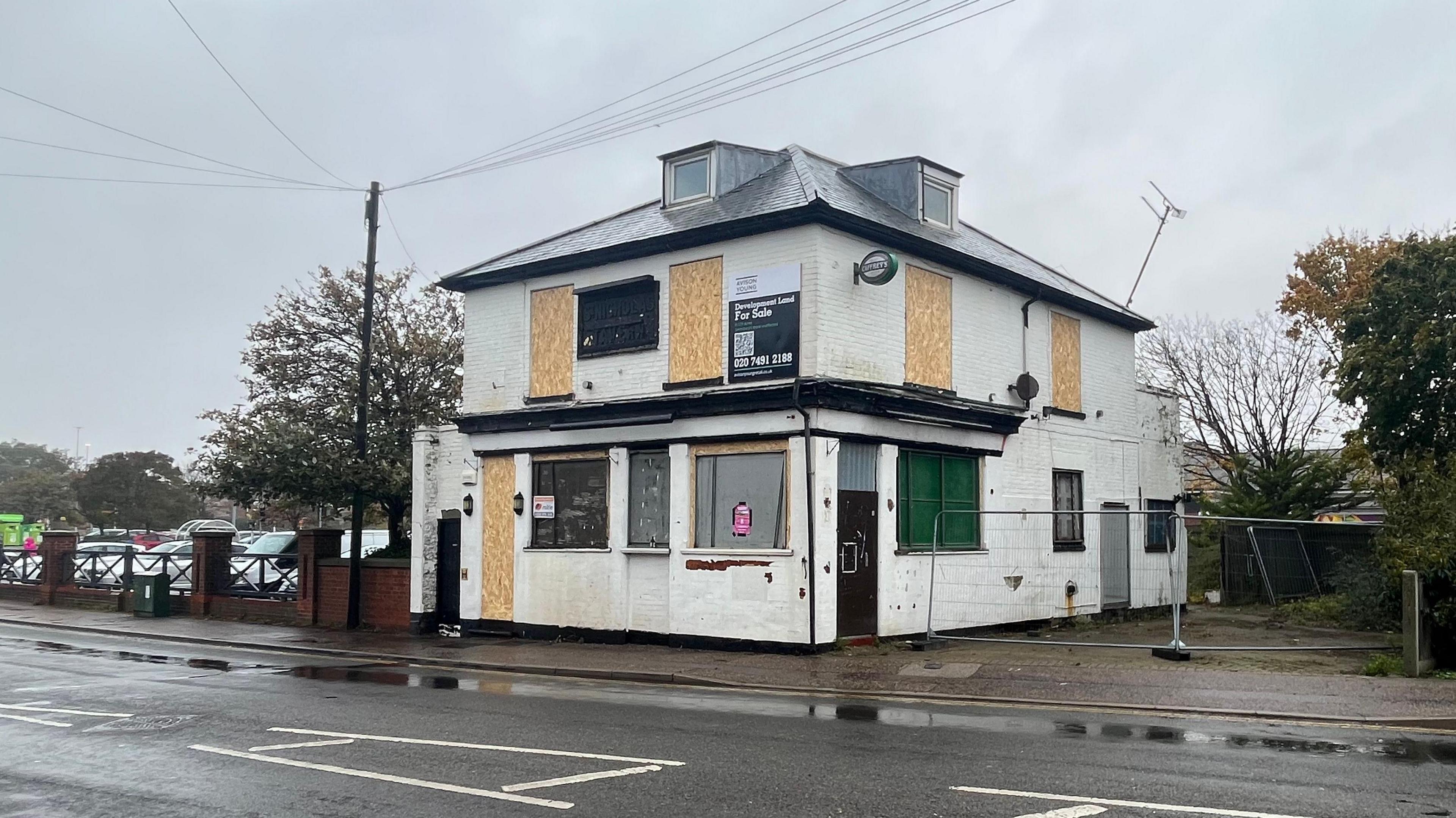 The former Tudor Tavern on St Nicholas Road