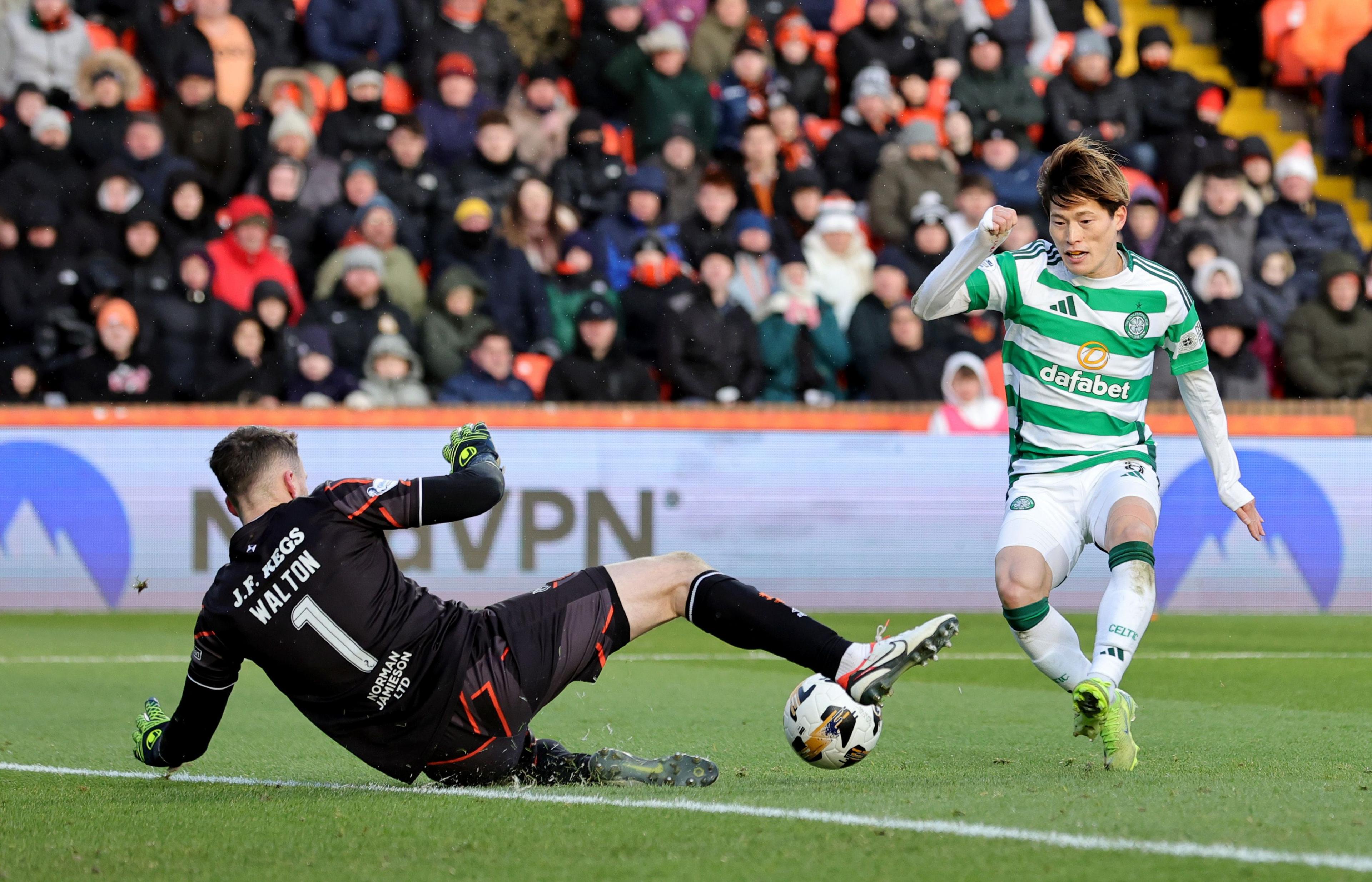 Kyogo frustrated as Dundee United earn point