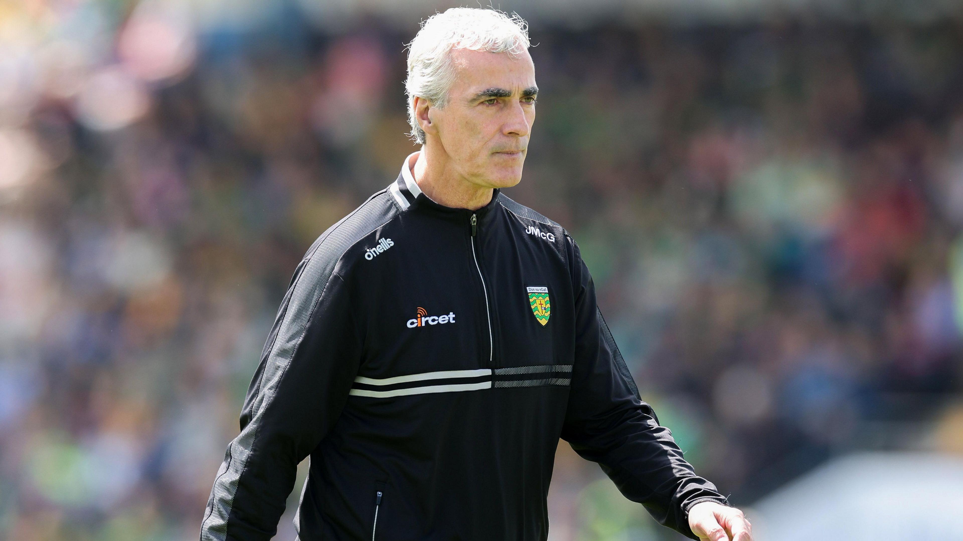 Donegal manager Jim McGuinness was a happy man on Sunday