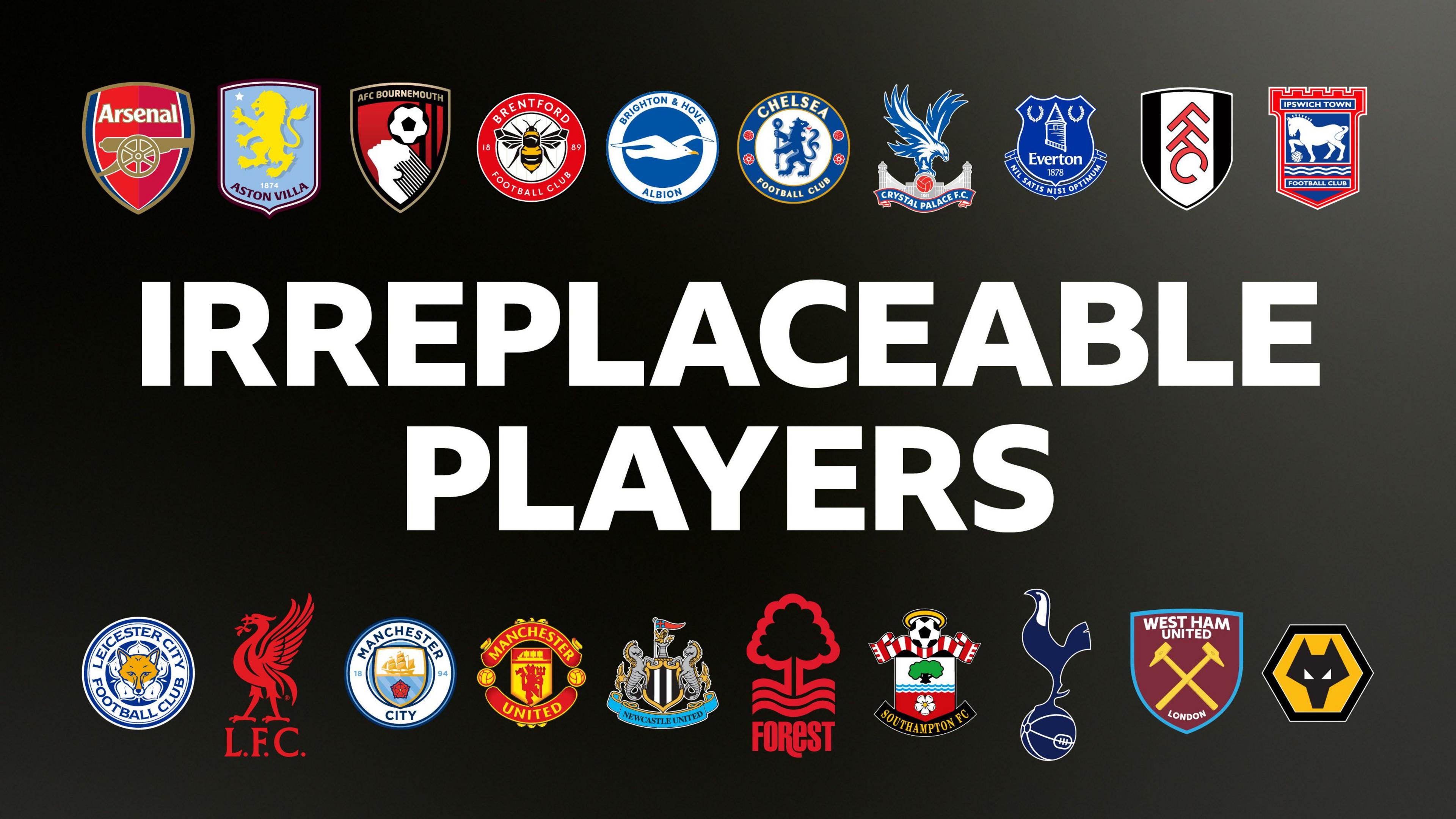 Badges of all 20 Premier League clubs