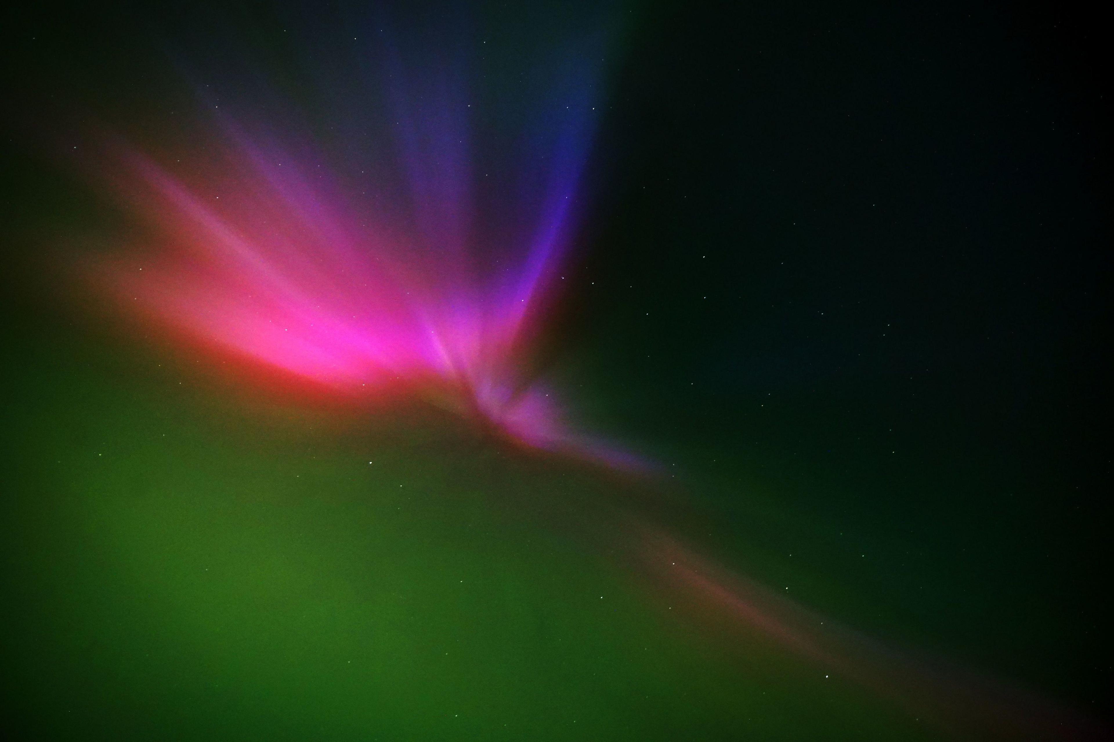 Northern Lights from Crosby Beach