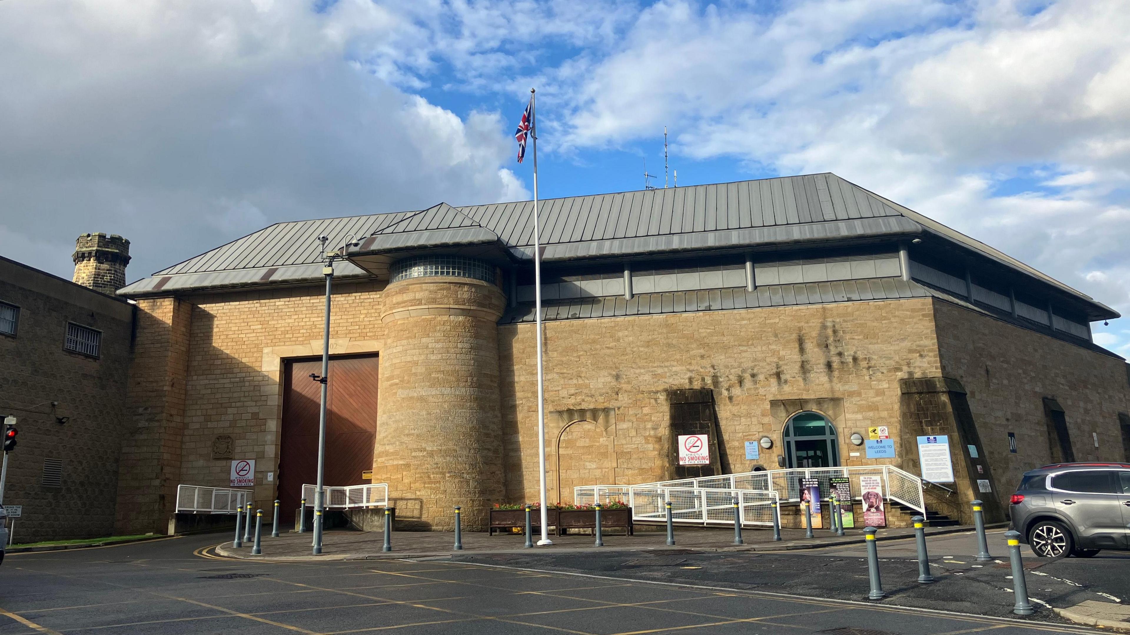 The exterior of HMP Leeds
