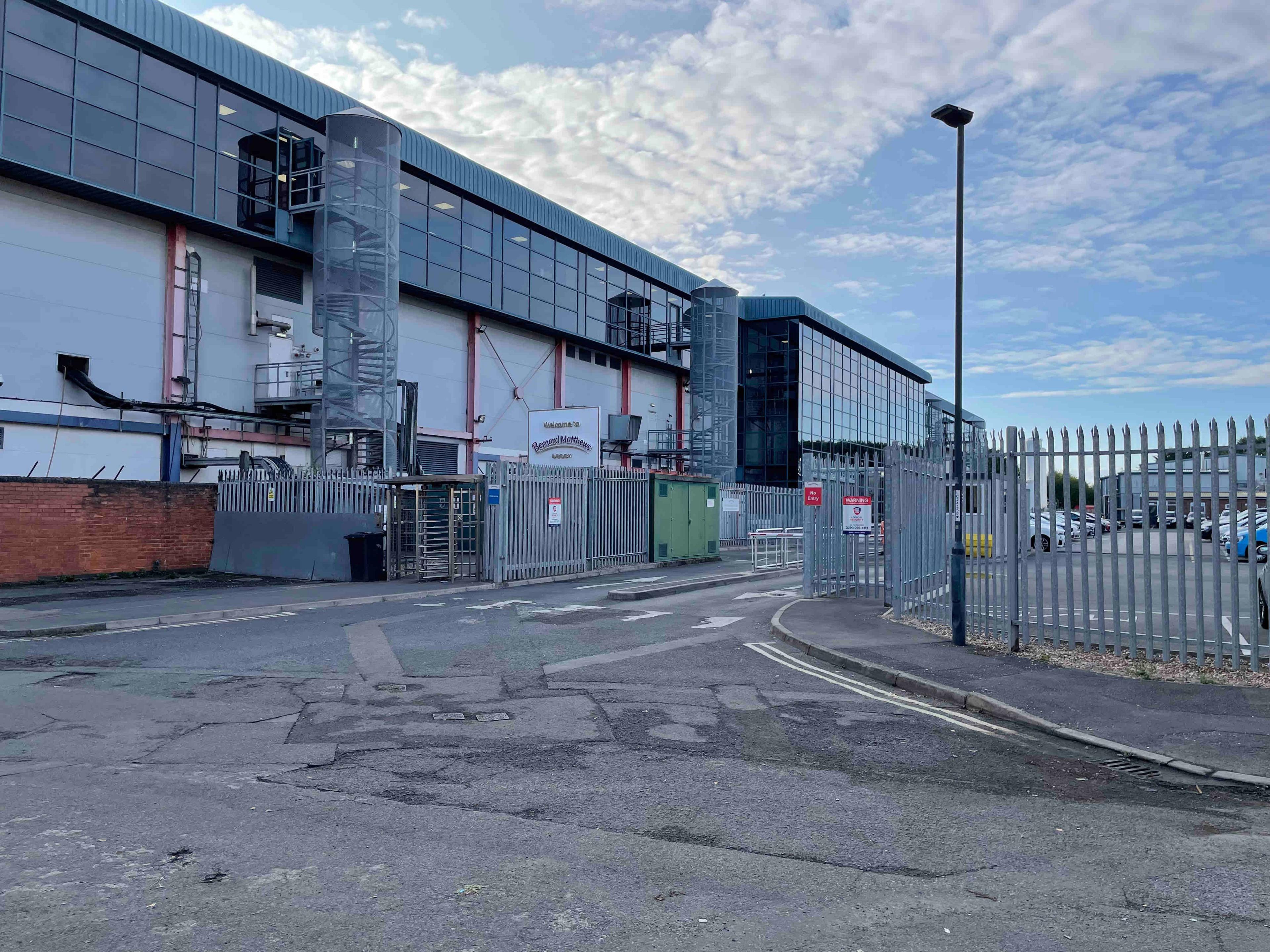 A factory site