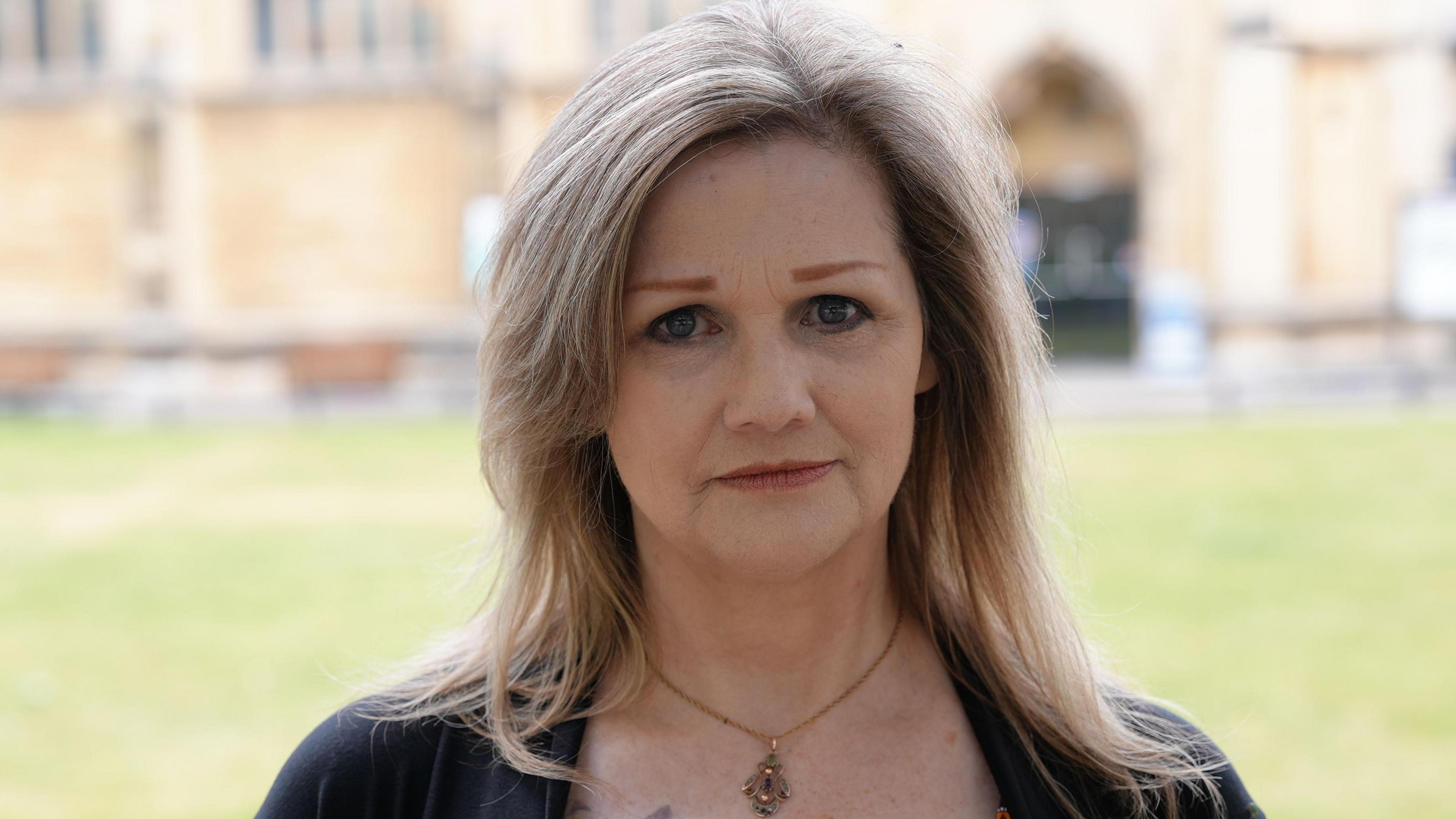 Prof Jane Monckton-Smith looking into the camera