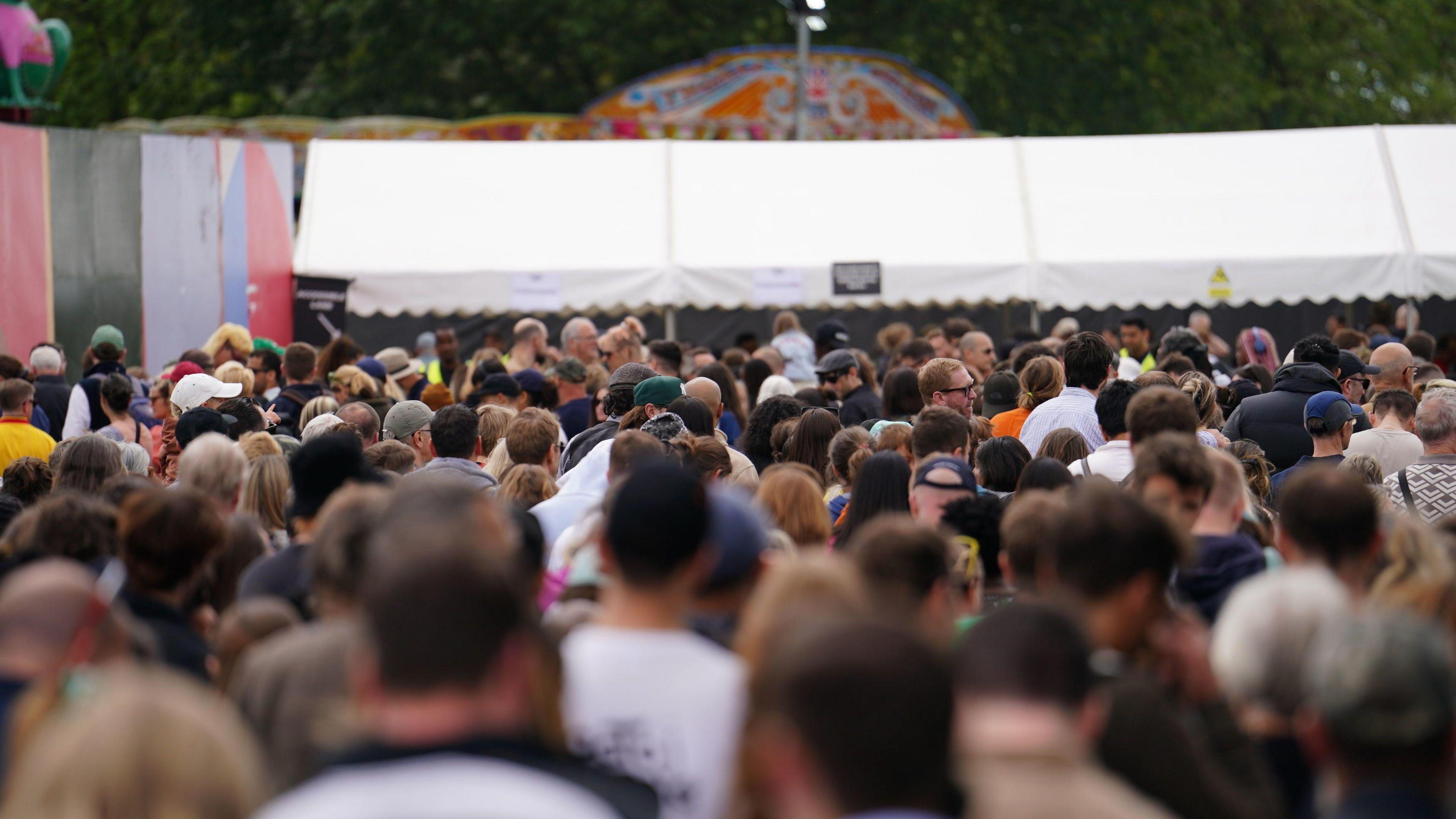 People attend the Lambeth Country Show 