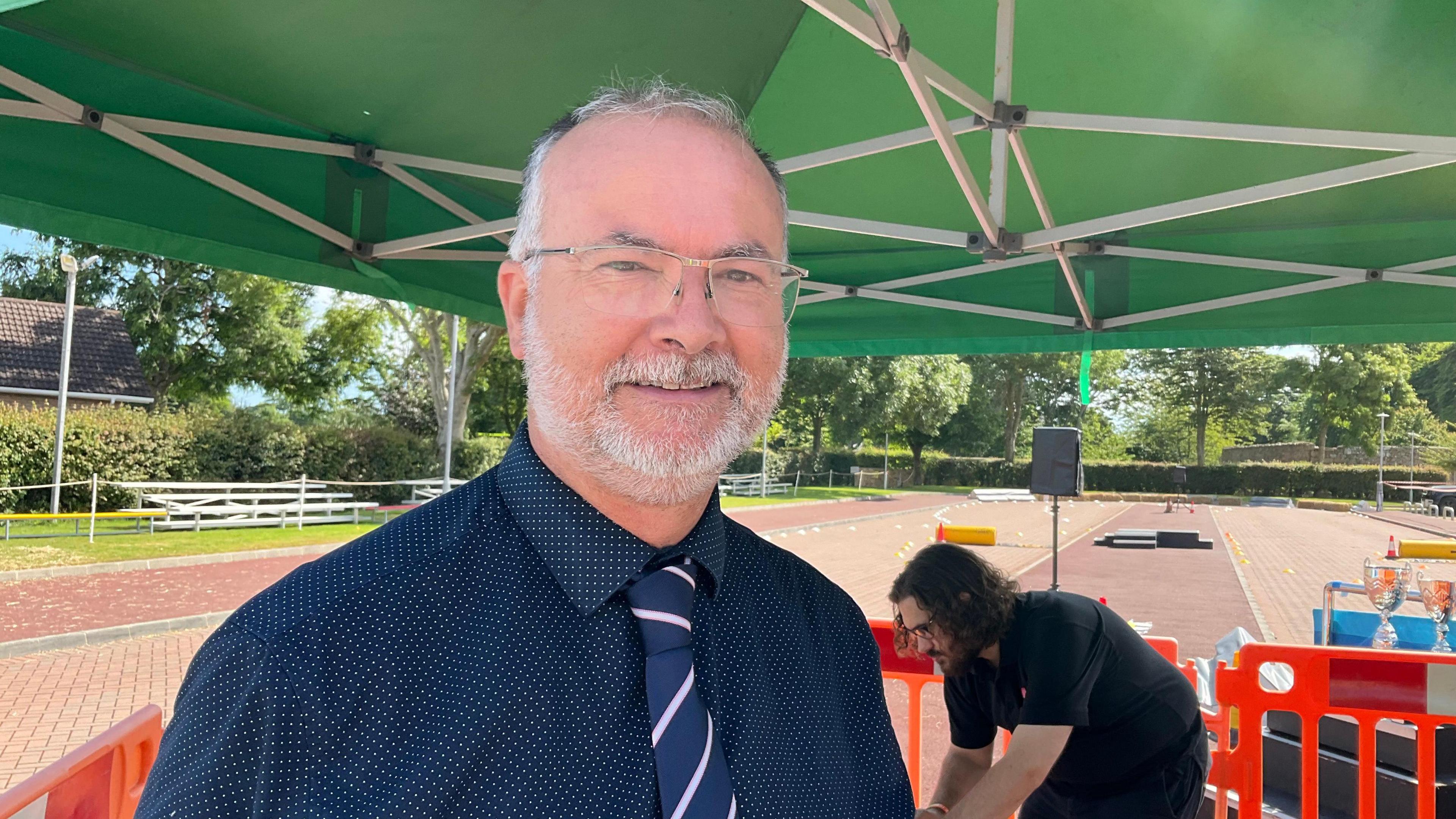 Andy Saunders, the head of engineering at St Michael's School, was responsible for judging the initial applications from pupils.