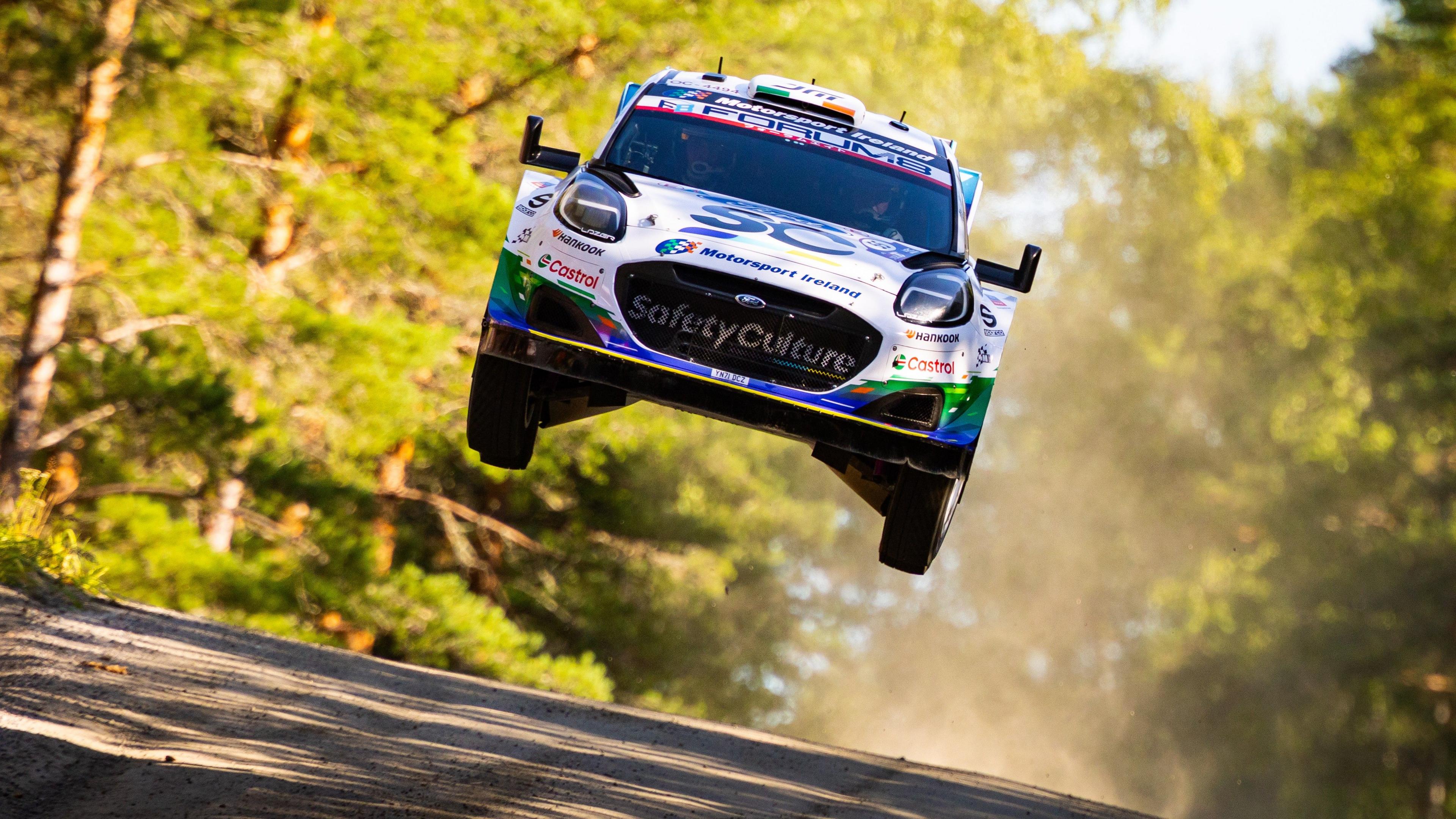 Josh McErlean at Rally Finland