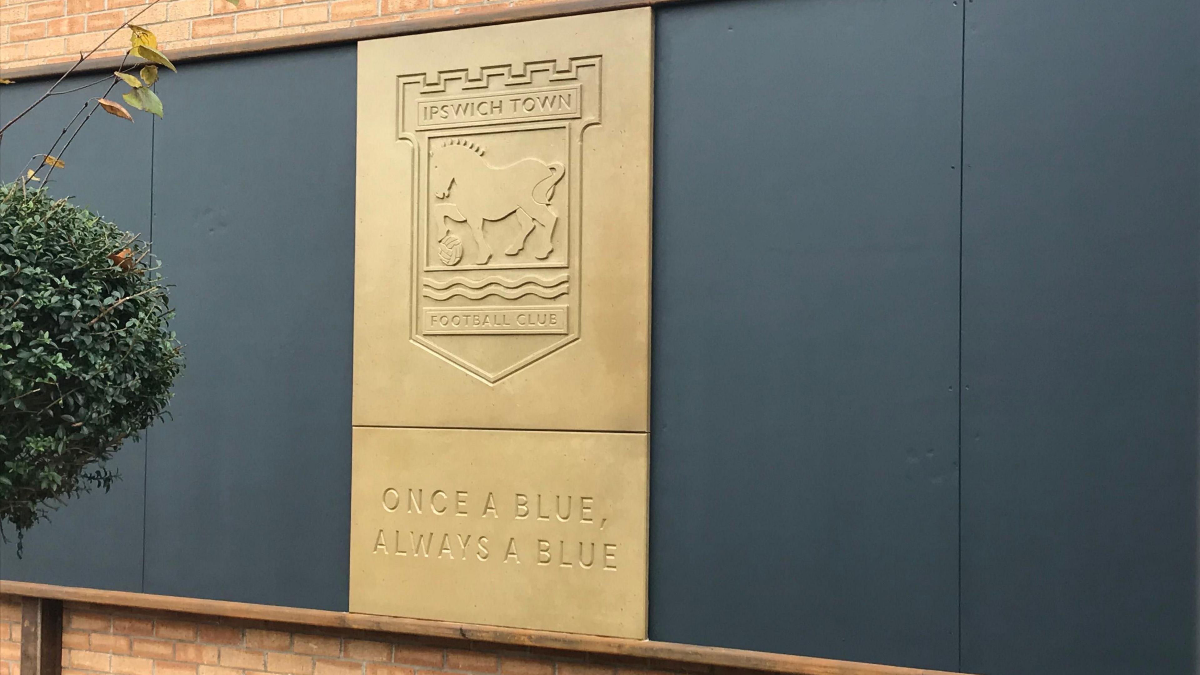 'Once a blue, always a blue' sign