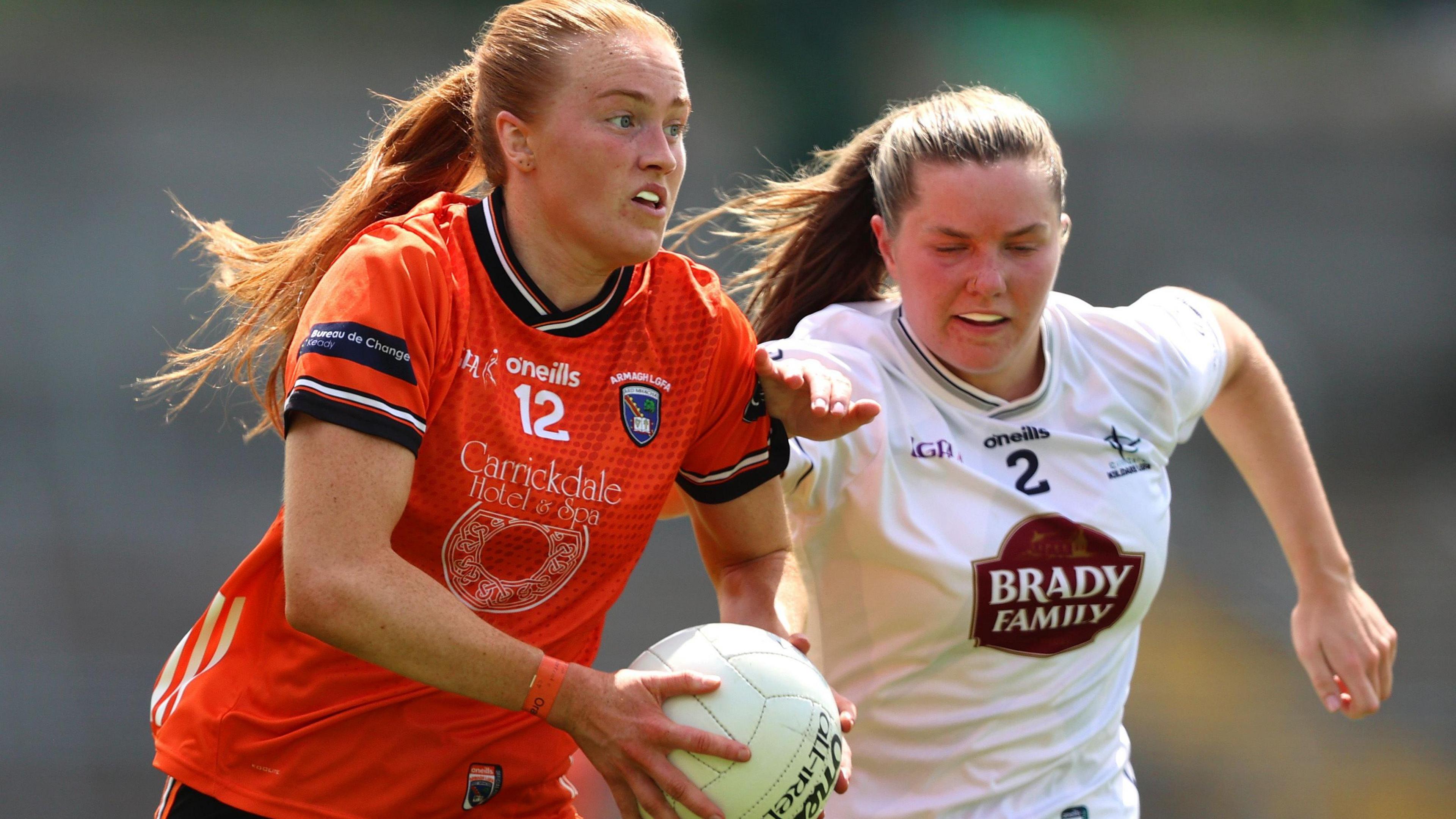 Ruth Sargent tackles Blaithin Mackin