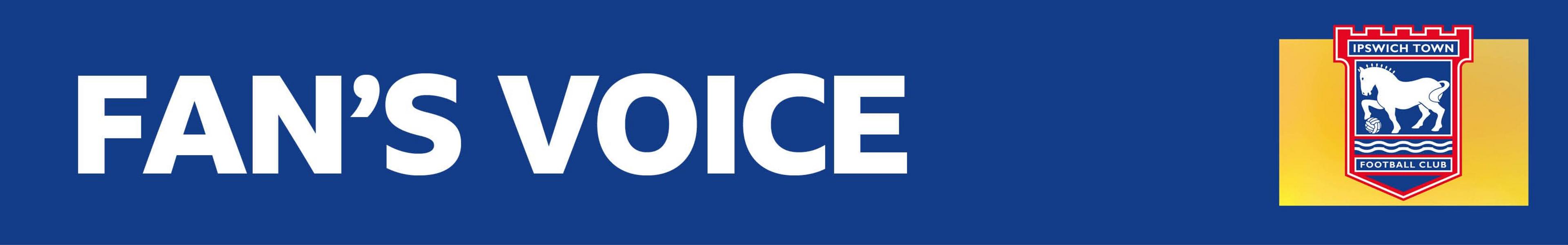 Ipswich Town fan's voice banner graphic