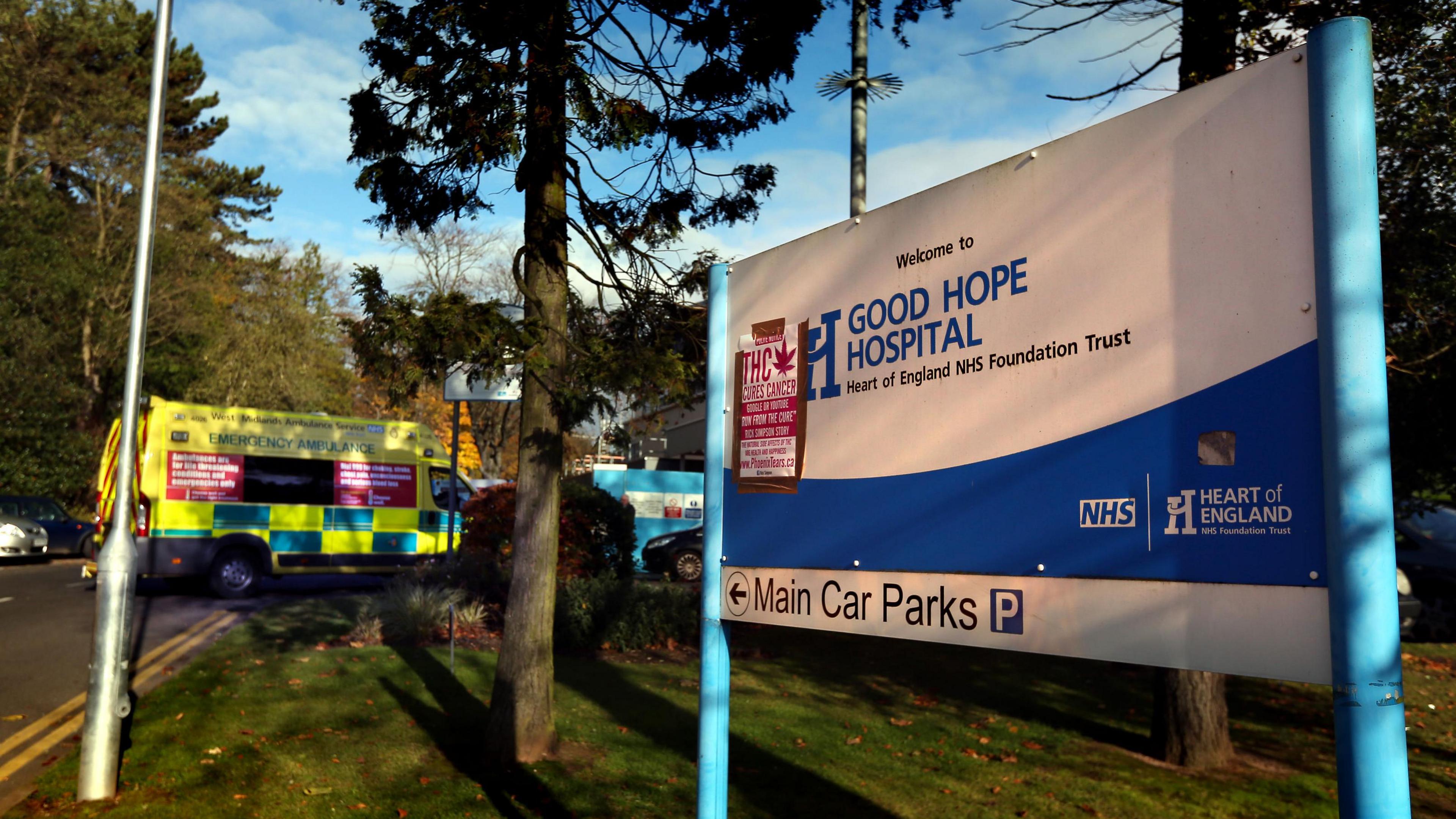 Good Hope Hospital in Sutton Coldfield