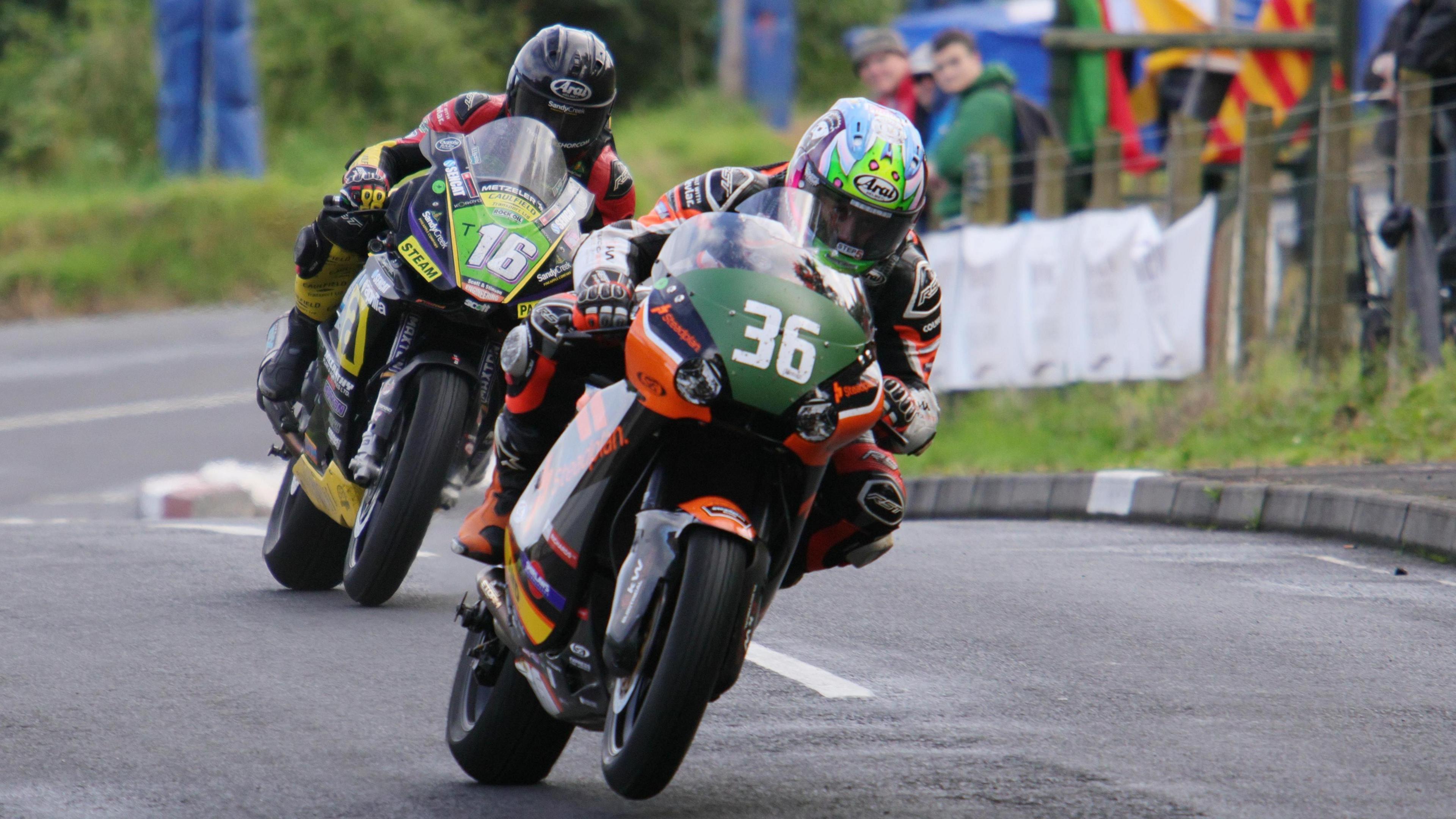 Jamie Coward leads Mike Browne