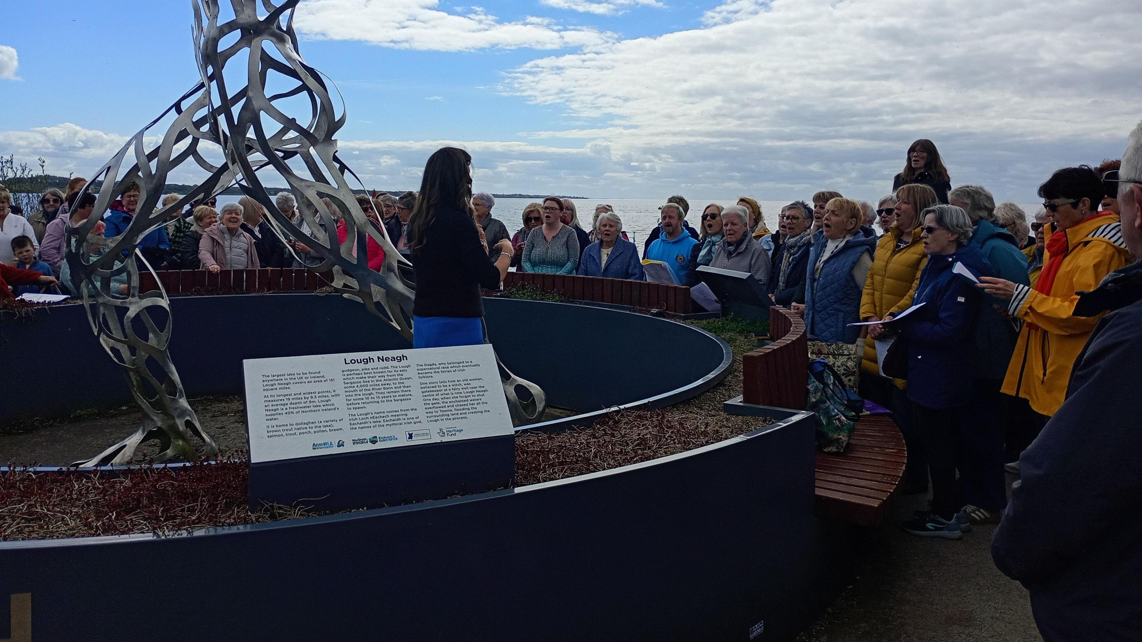 'Sing for the Lough': Community Choirs Gather at Lough Neagh to Give the Lake a Voice