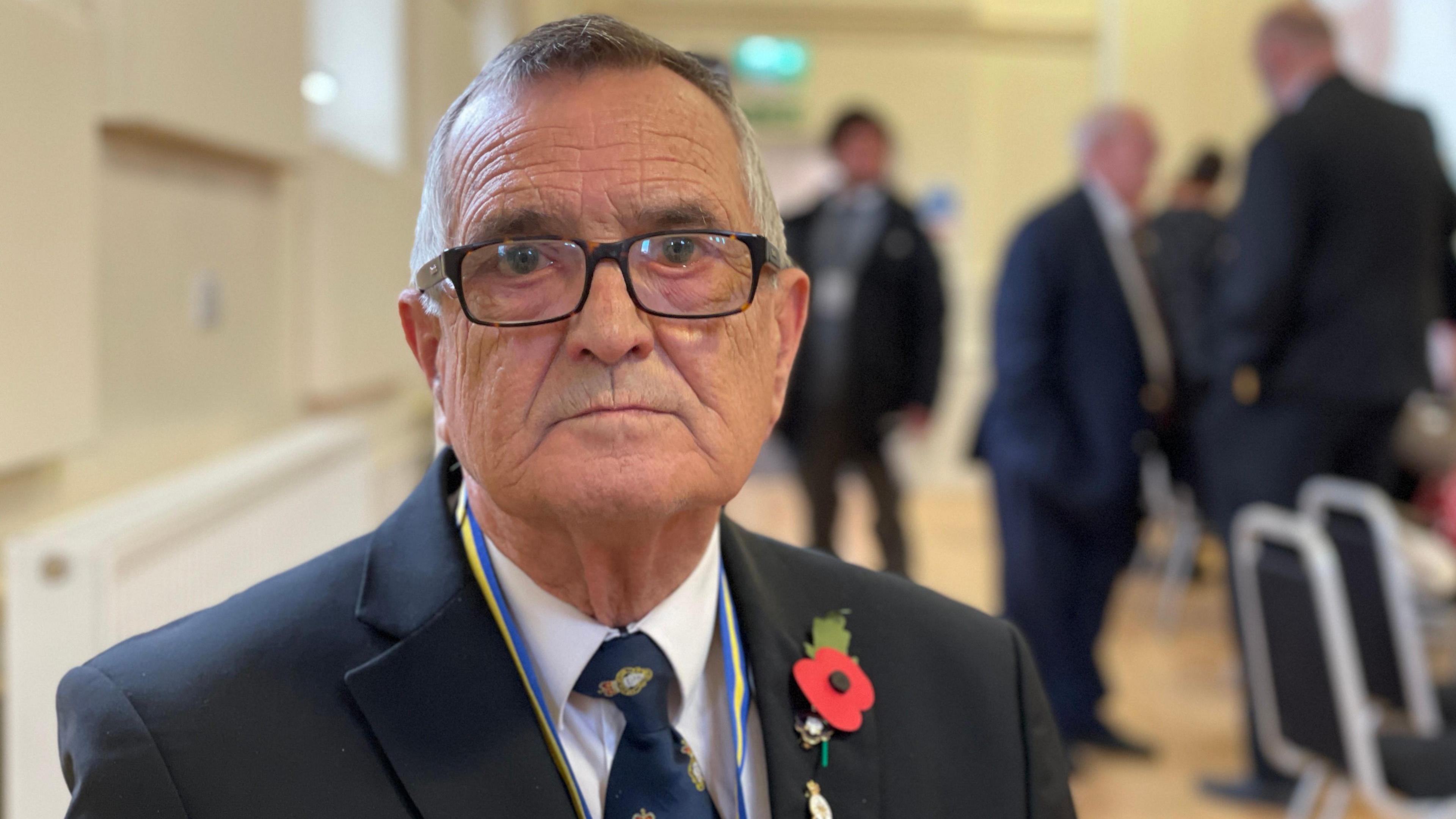 Walter Bethall, president of Dawley Royal British Legion