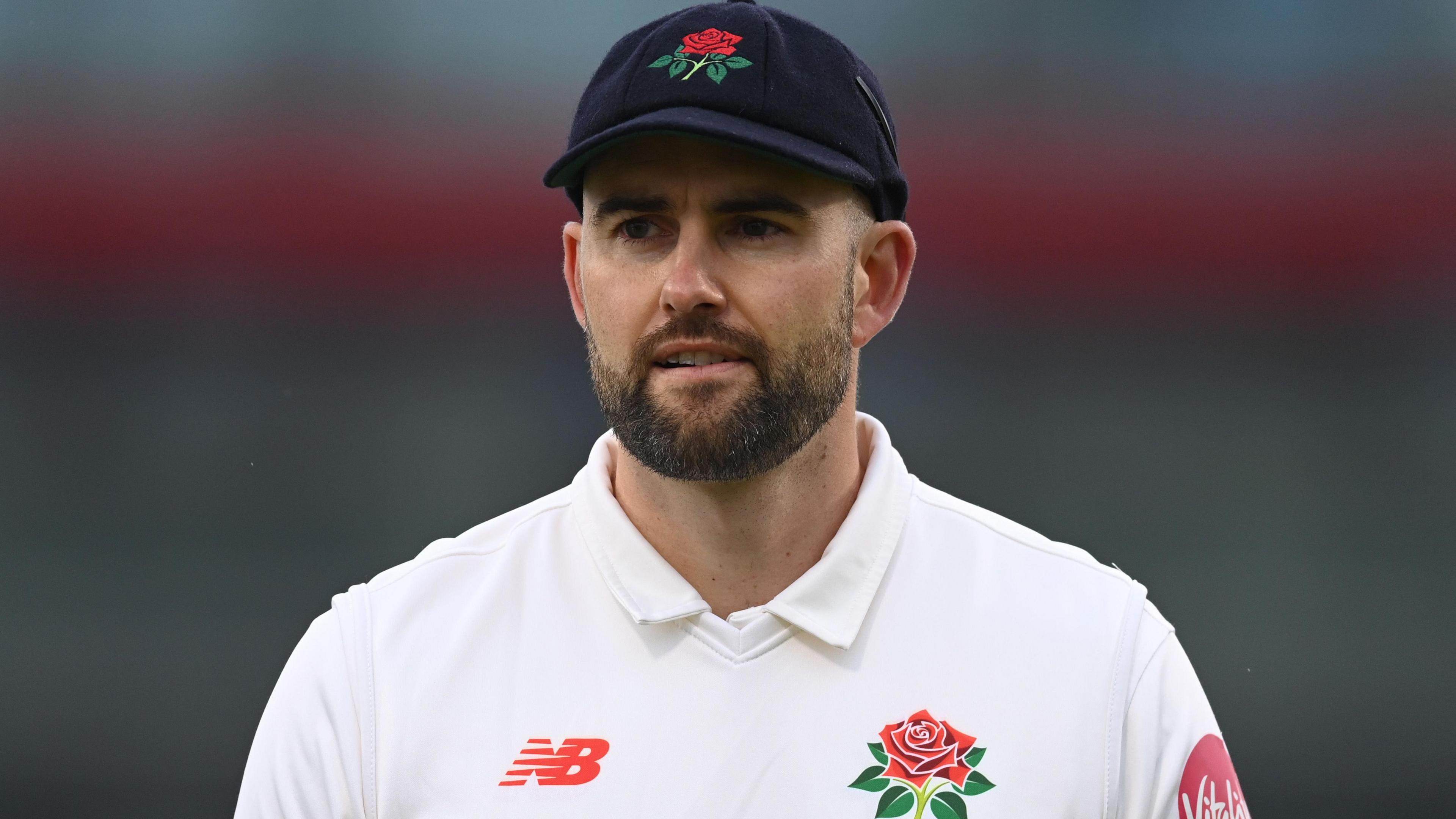 Batter Tom Bruce in action for Lancashire