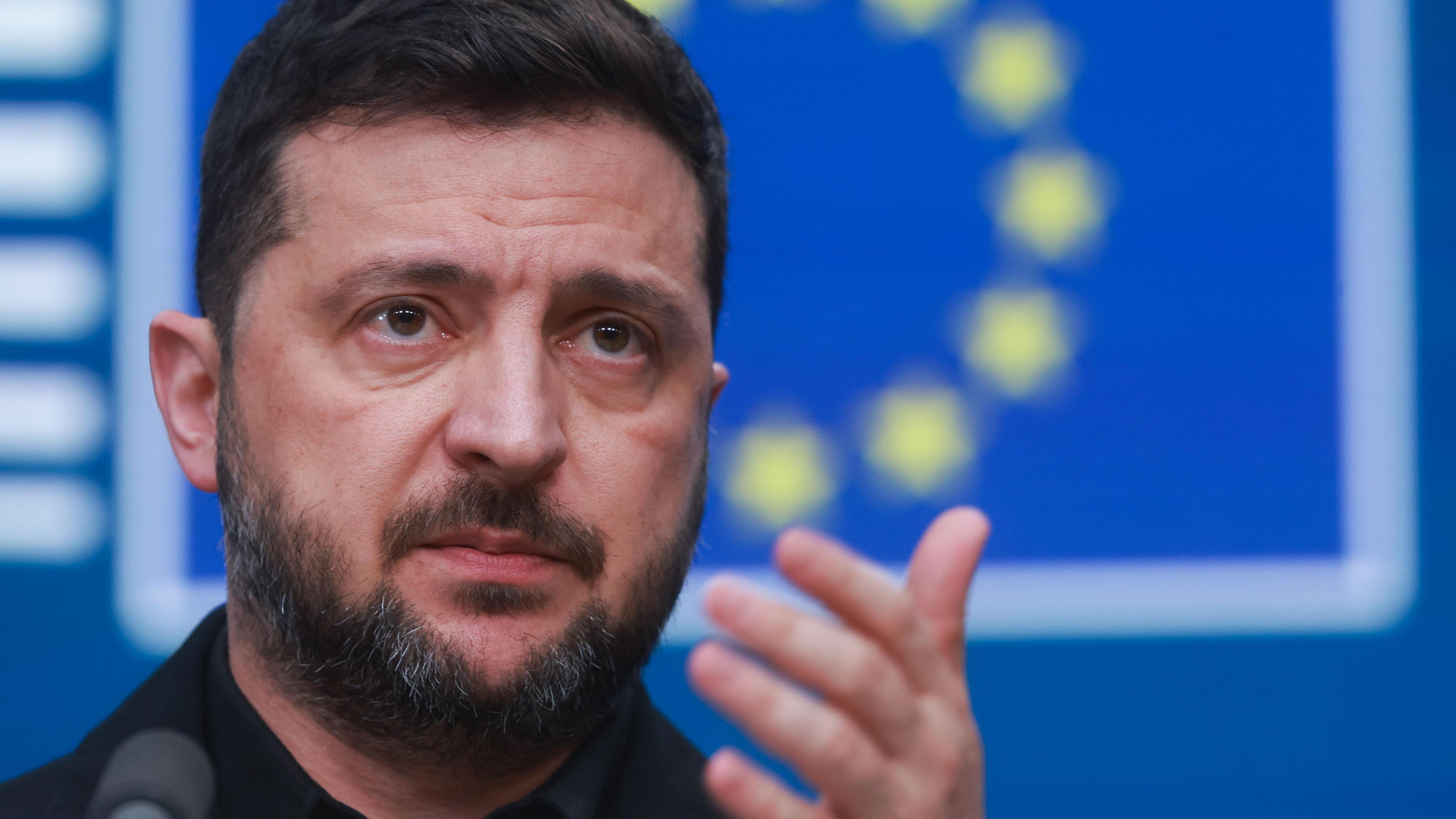 Ukrainian President Volodymyr Zelensky